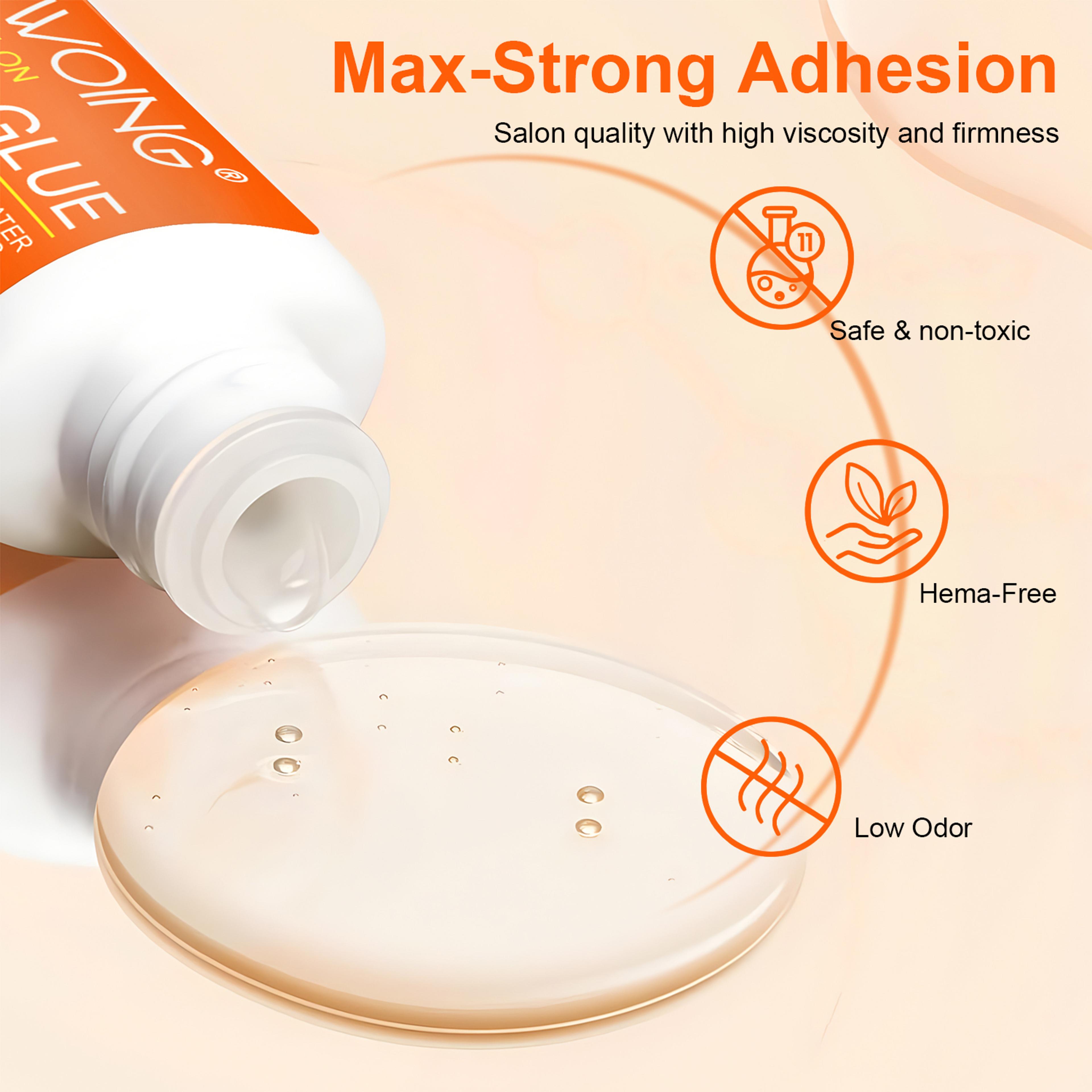 Waterproof Nail Glue For Acrylic And Fake Nails  FastDrying LongLasting Adhesive 4