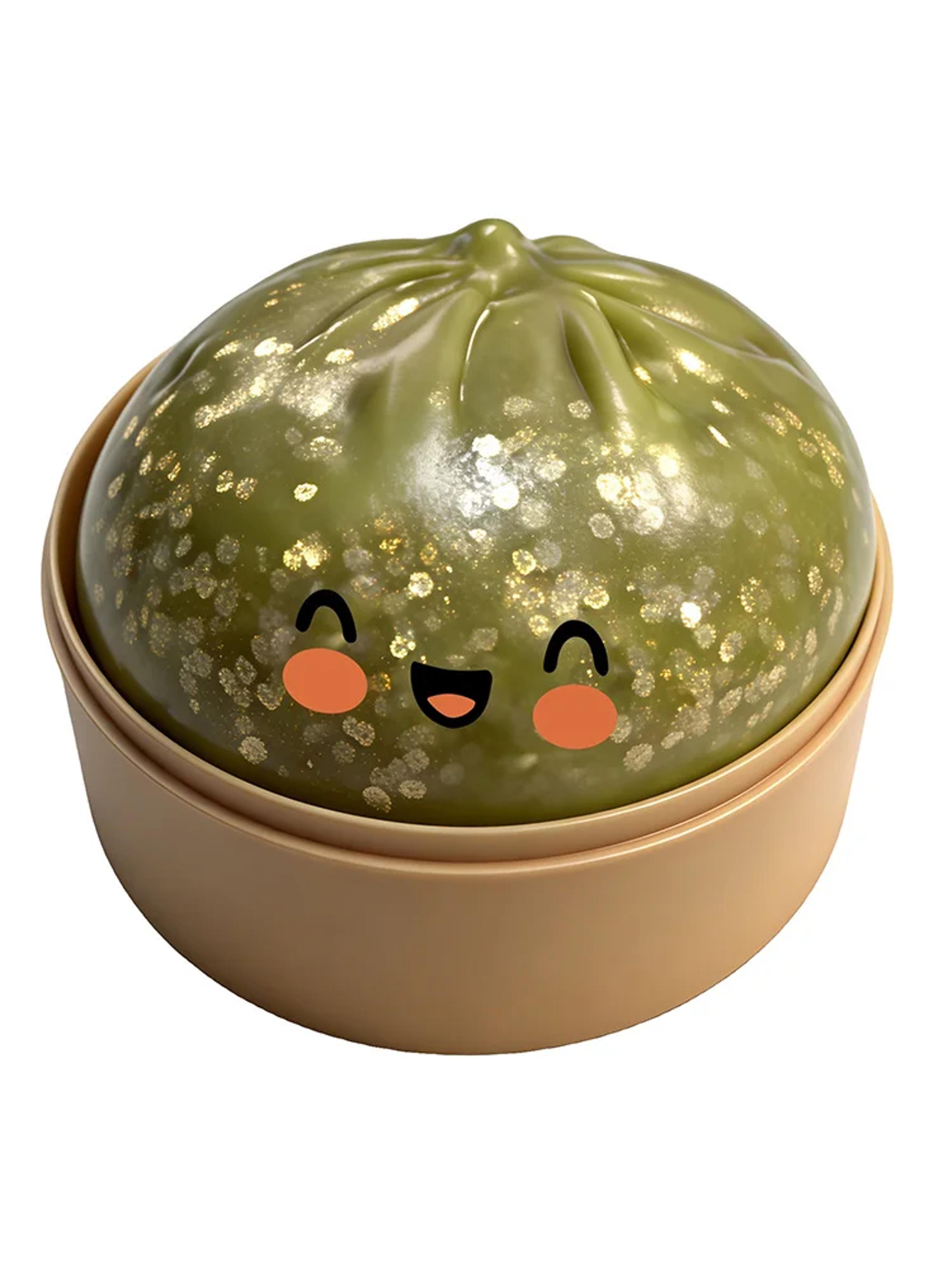 Gold Glitter Dumpling Squishy Toy  Hidden Edition SlowRise Stress Relief Toy 15