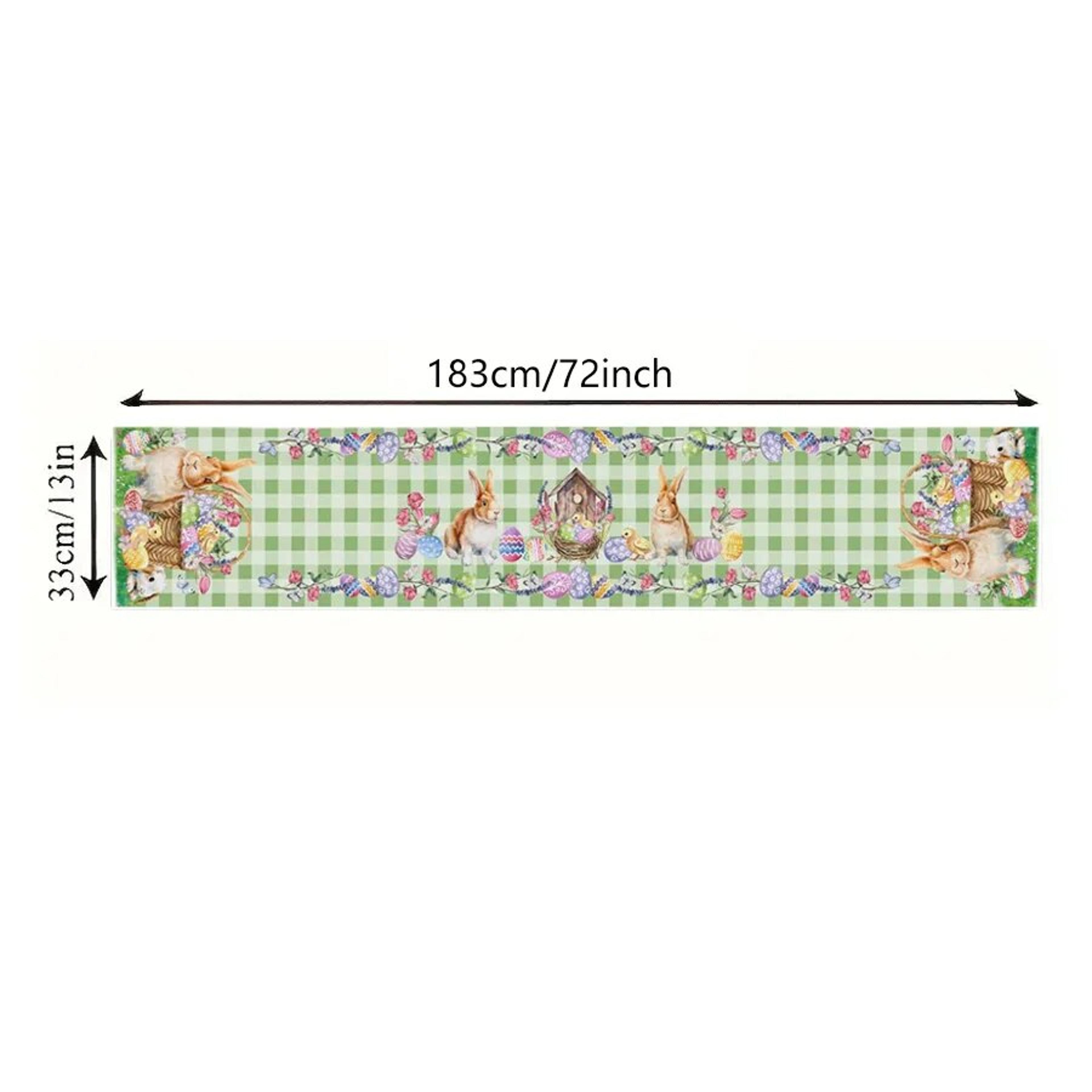 hUbGEaster-Rabbit-Colorful-Eggs-Flowers-Green-Plaid-Linen-Table-Runners-Washable-Kitchen-Dining-Table-Runners-Wedding.jpg