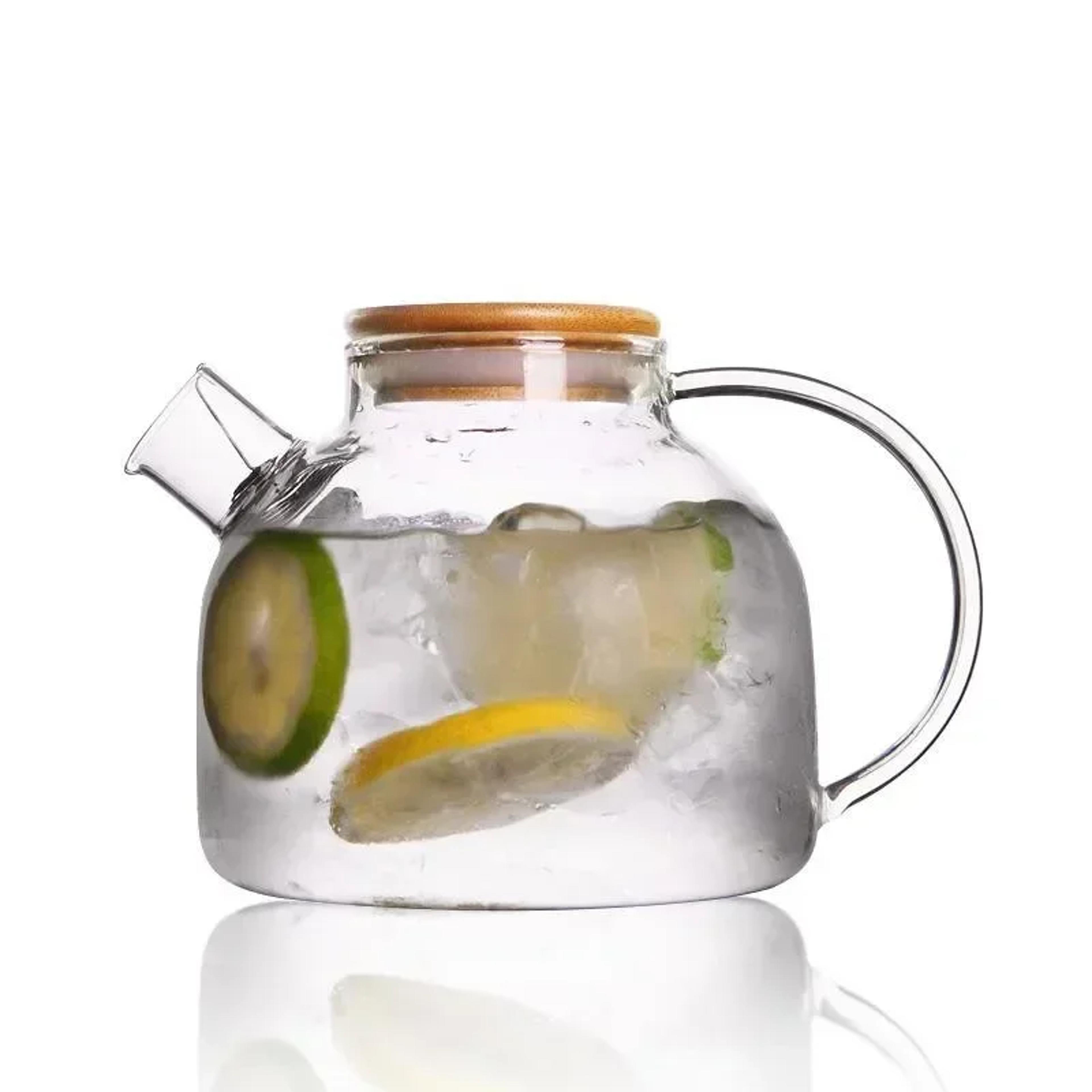 Glass Teapot for Hot Water