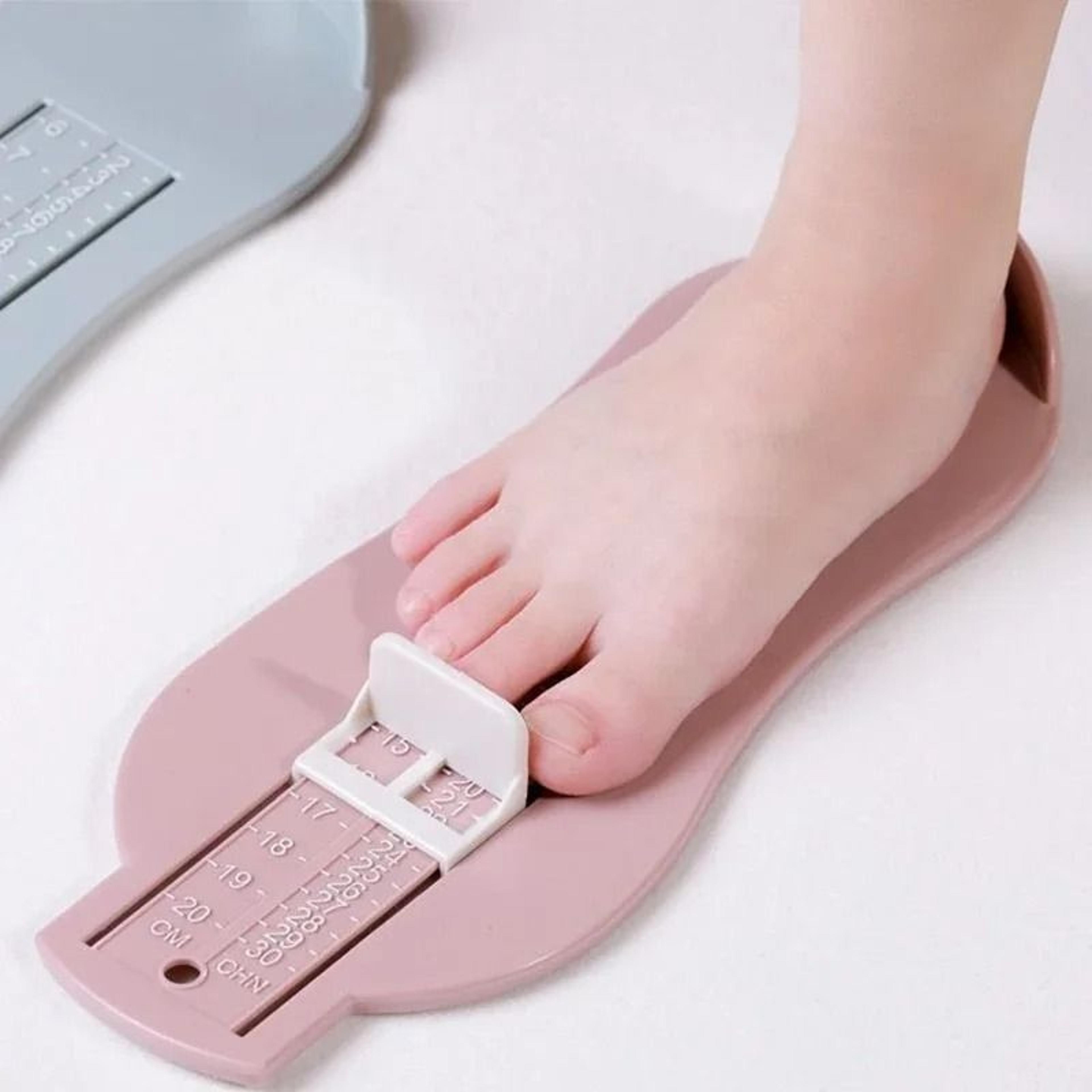 foot measure gauge for kids & toddlers, shoe size measuring ruler tool for accurate fit