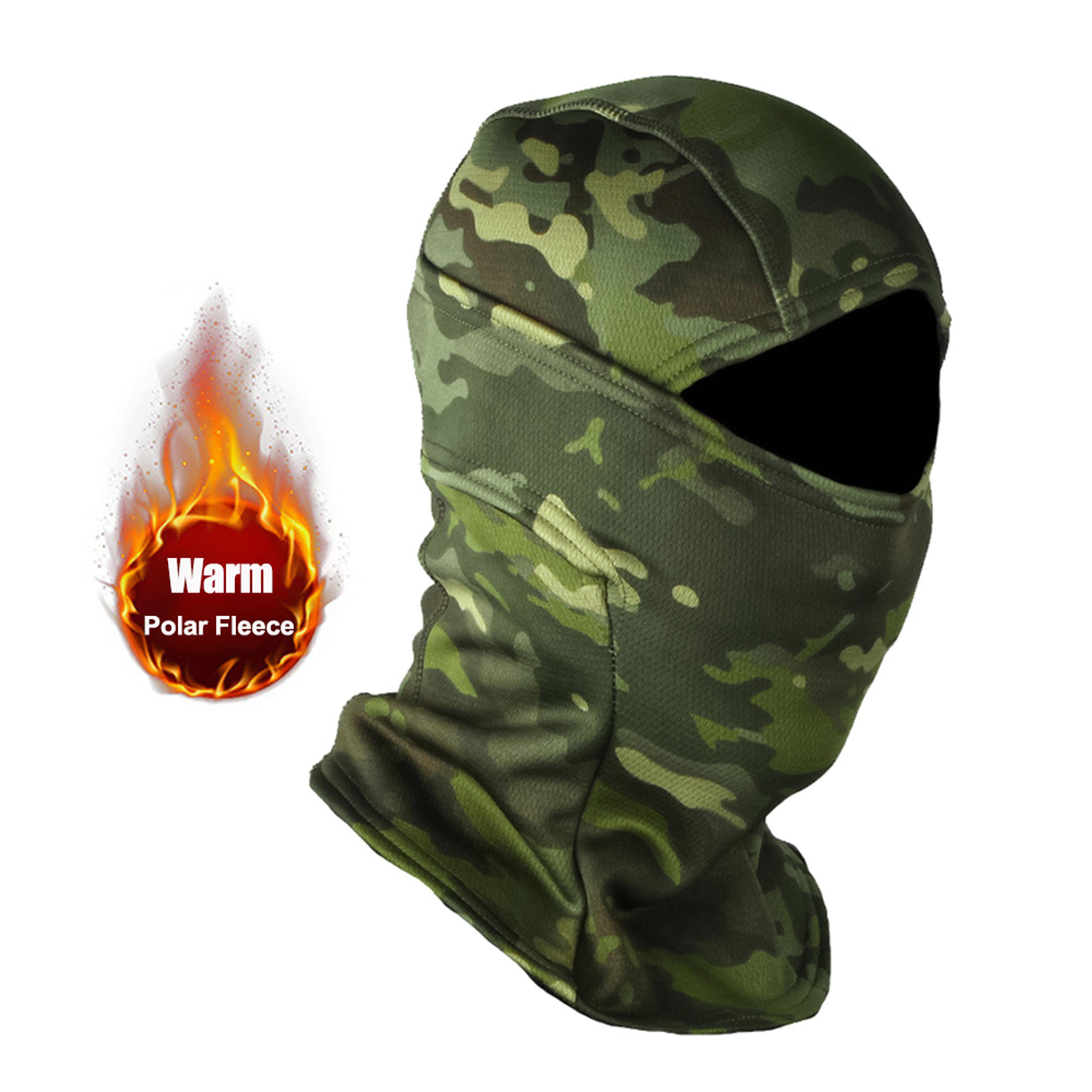 Outdoor ColdProof Ski Balaclava Mask FleeceLined Helmet Liner For Motorcycle Cycling  Snow Sports 6