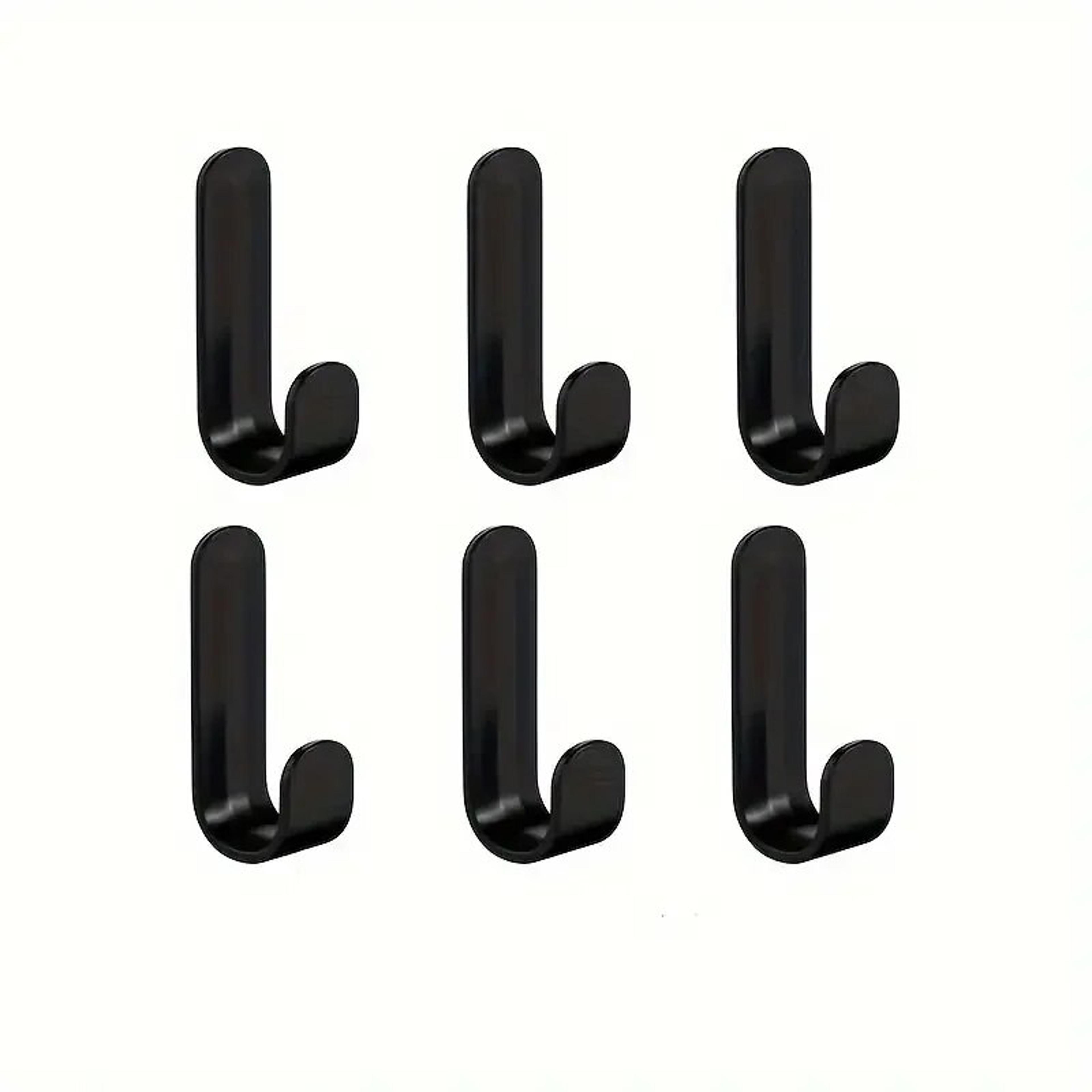 Strong SelfAdhesive Wall Adhesive Hook Waterproof Sticky Wall Hanger For Bathroom Kitchen  Keys 5