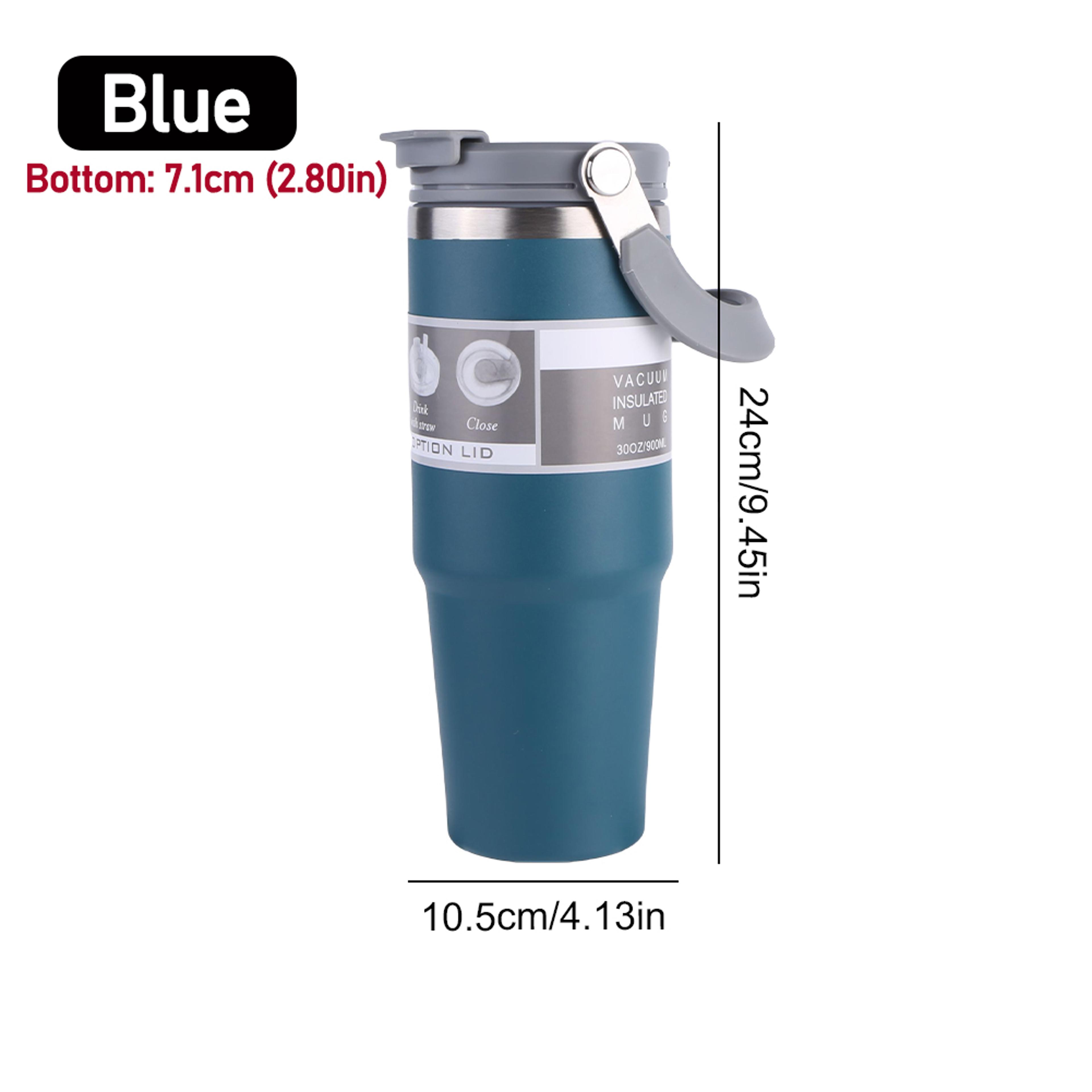 30oz Vacuum Insulated Cup  DoubleLayer Stainless Steel Water Bottle For Hot  Cold Drinks 9