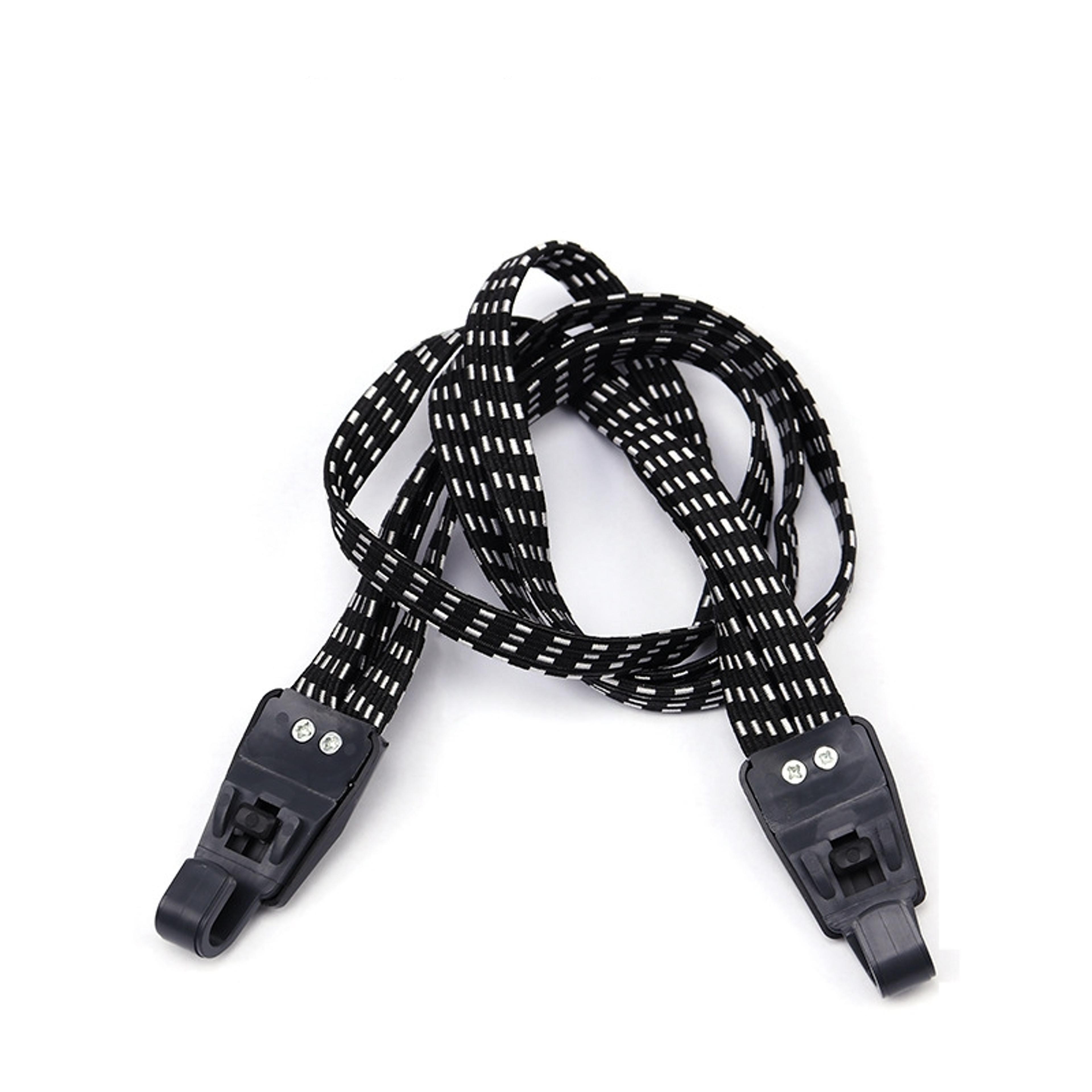 Heavy Duty Bicycle Luggage Ropes Elastic Rubber Straps With Hooks For Mountain Bike Racks  Bags 1