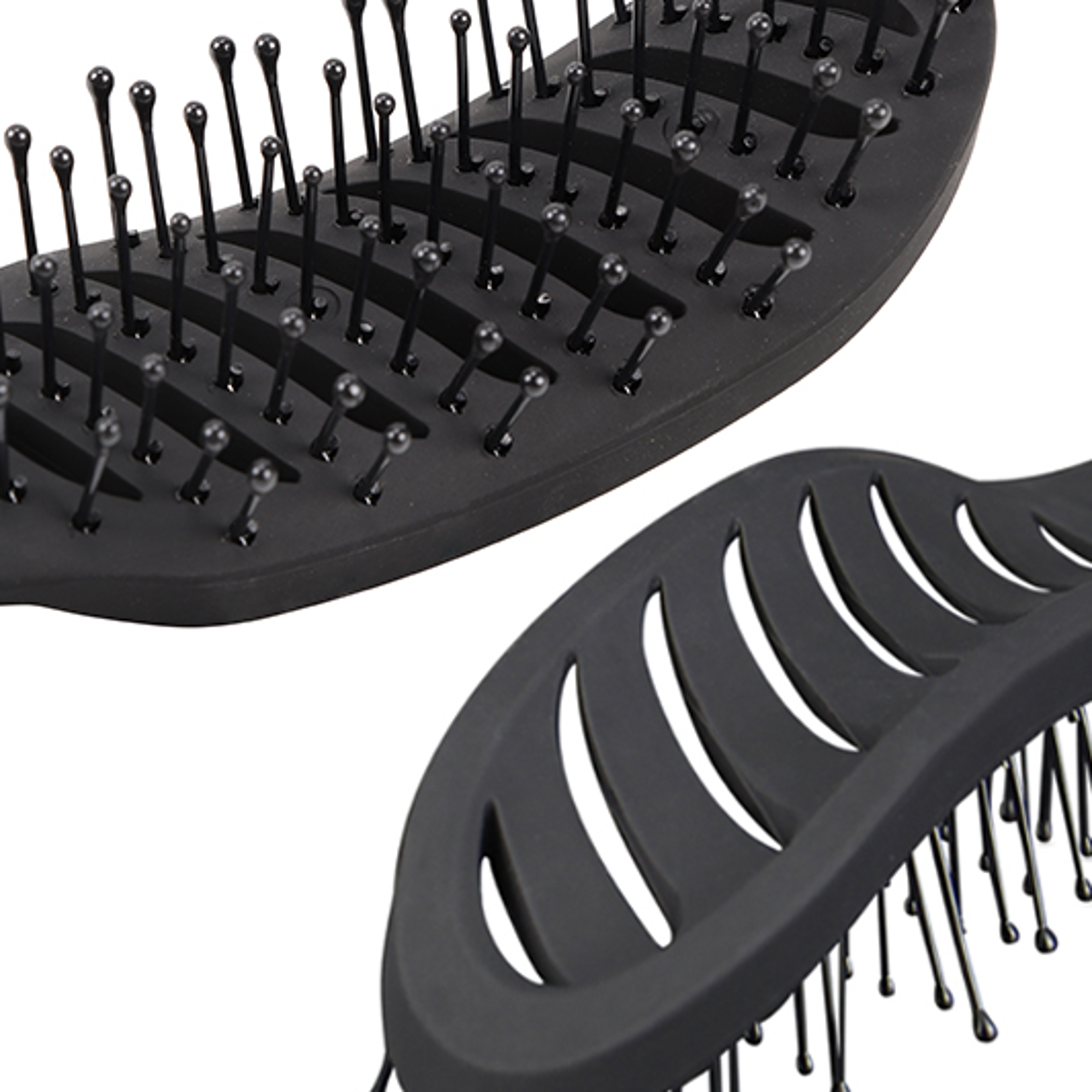 Salon  Home Use Anti Static Hair Brush Tangle Free Pocket Comb Hair Massage Scalp Brush Electric Io