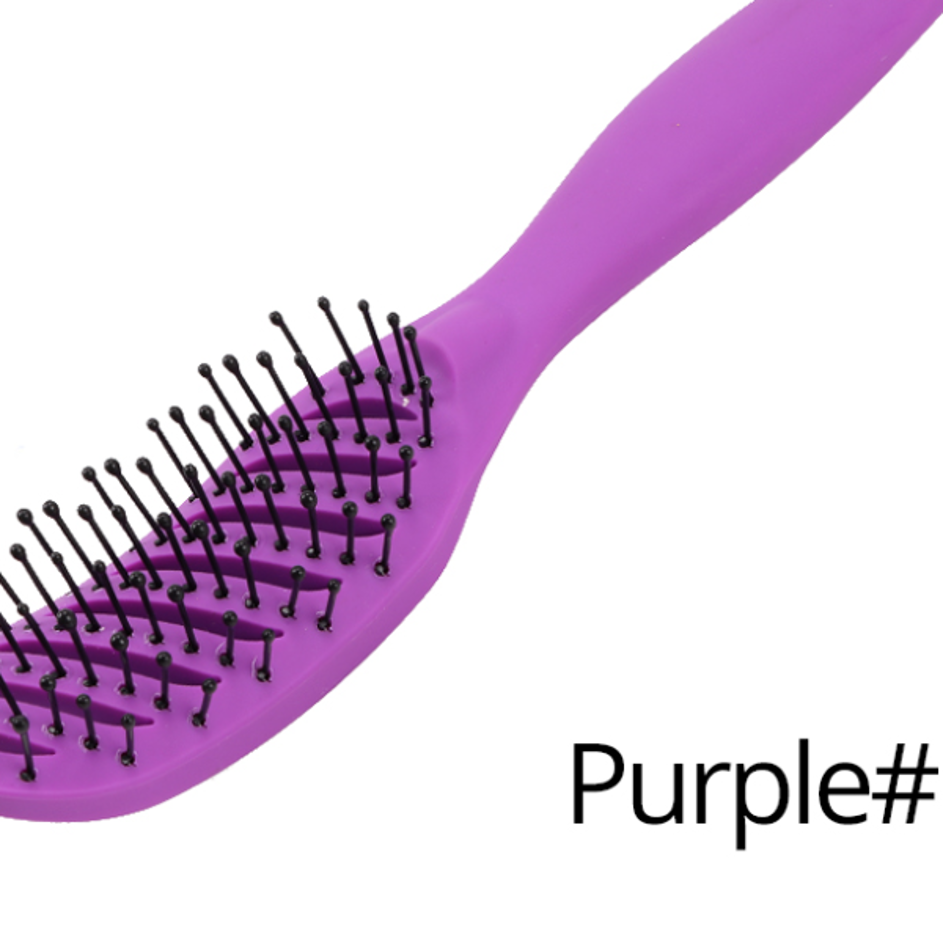Salon  Home Use Anti Static Hair Brush Tangle Free Pocket Comb Hair Massage Scalp Brush Electric Io