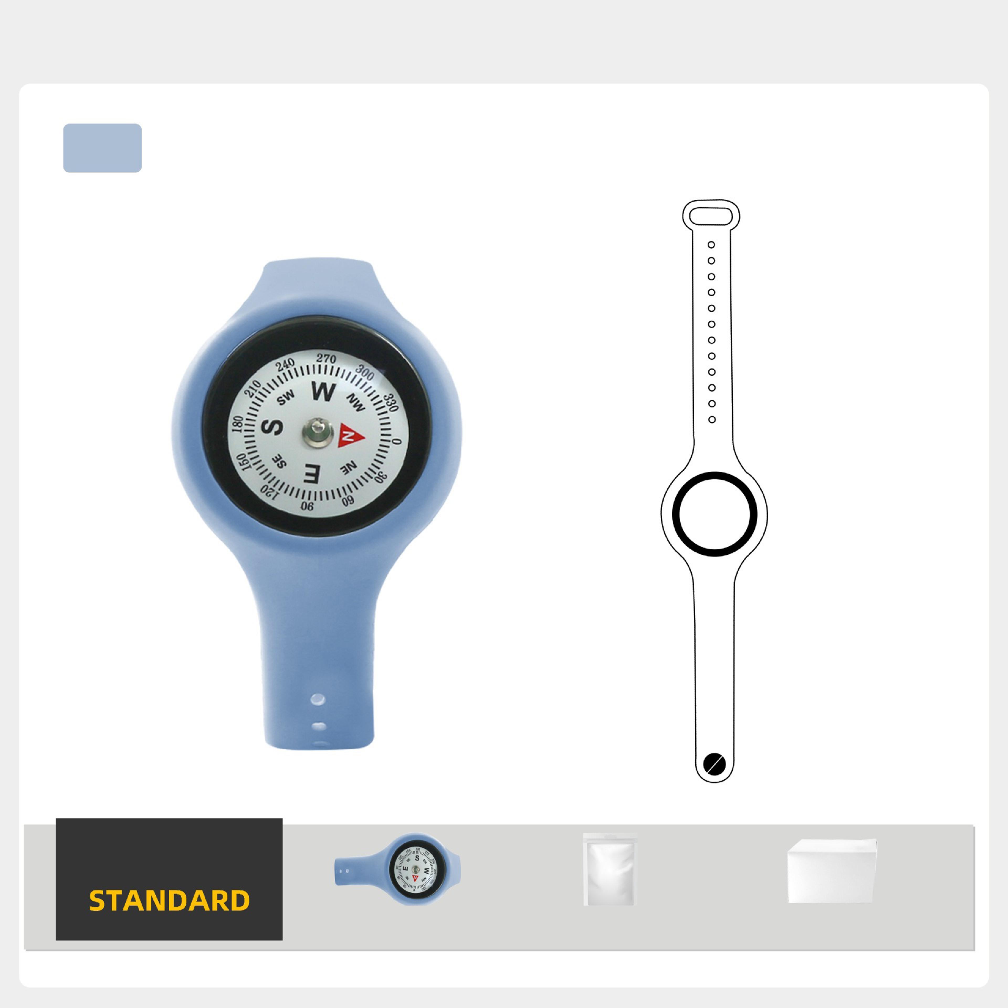 Wearable Wrist Compass For Hiking  Survival Navigation Tool 6