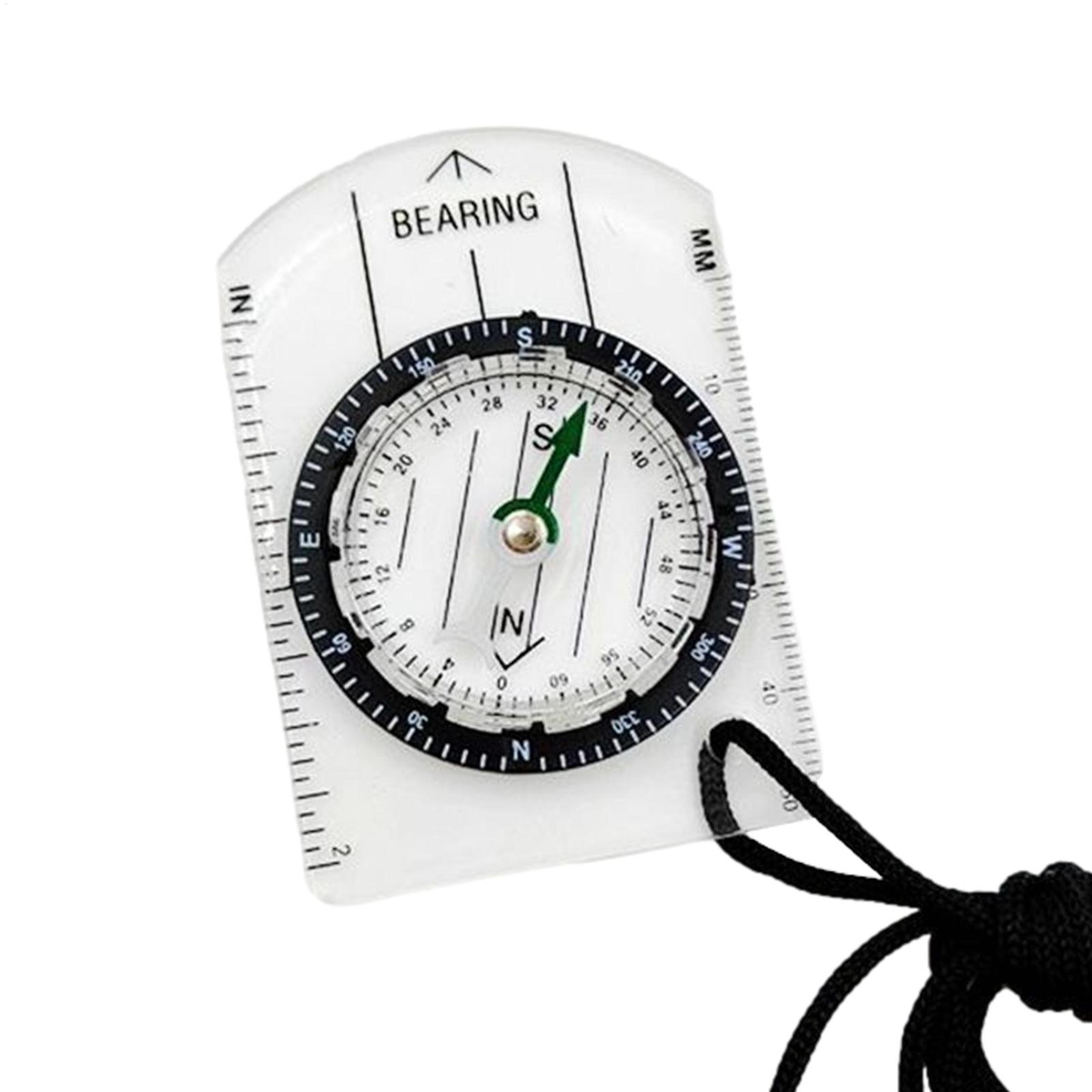 mini portable compass for hiking & survival outdoor navigation tool