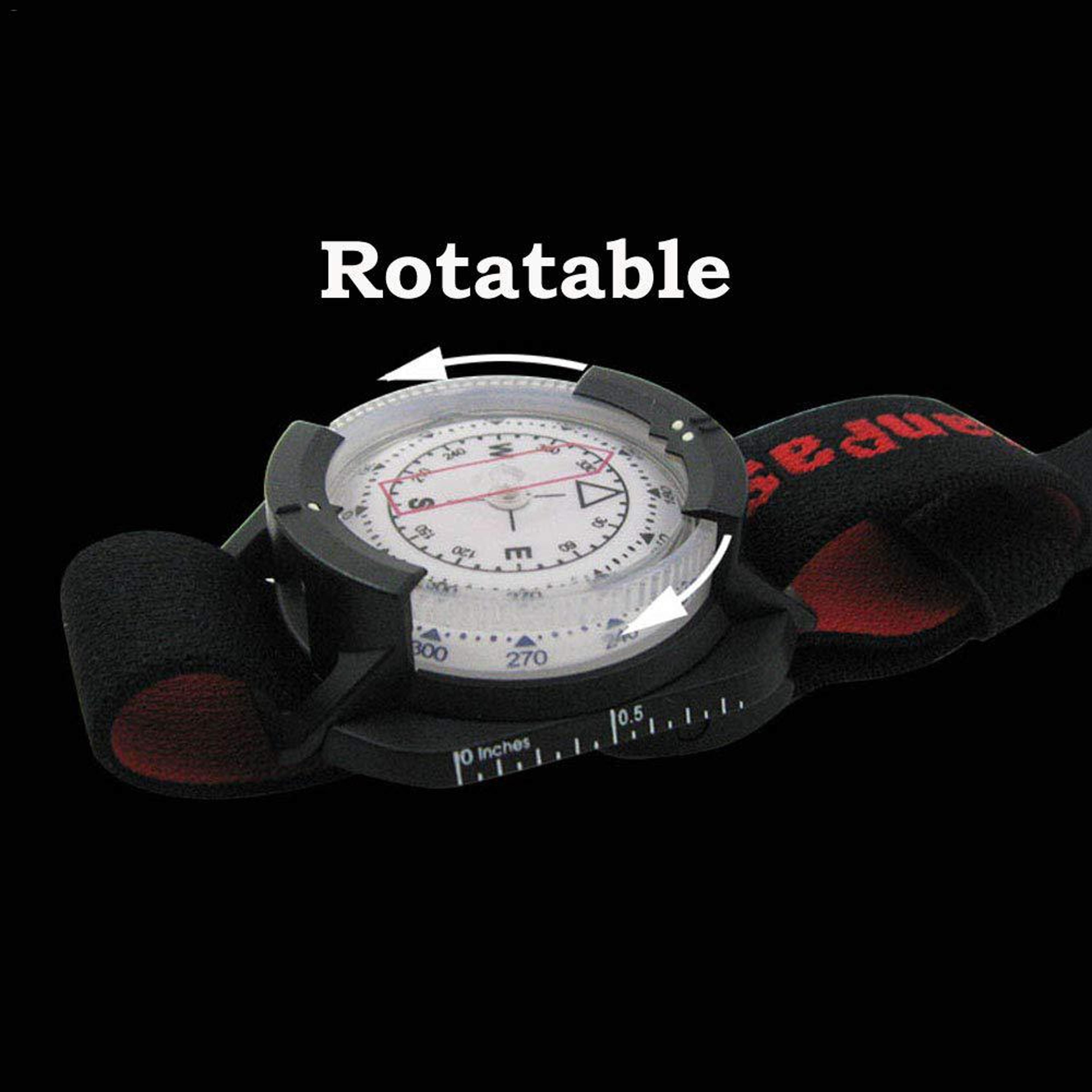 Professional Diving Compass Watch Waterproof Navigation Compass For Scuba And Outdoor Exploration 4