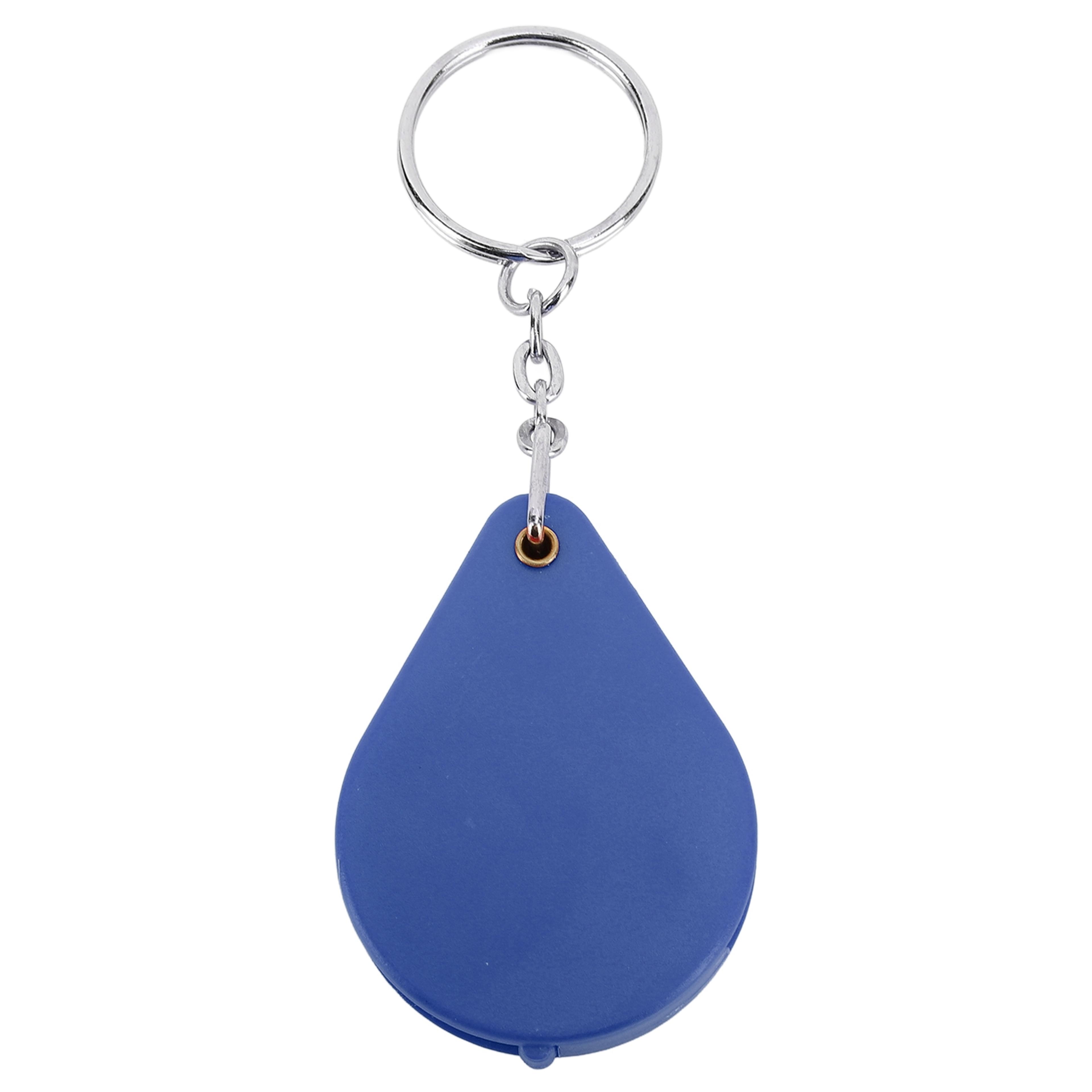 Mini Magnifying Glass Keychain Portable Foldable Pocket Magnifier For Reading 2