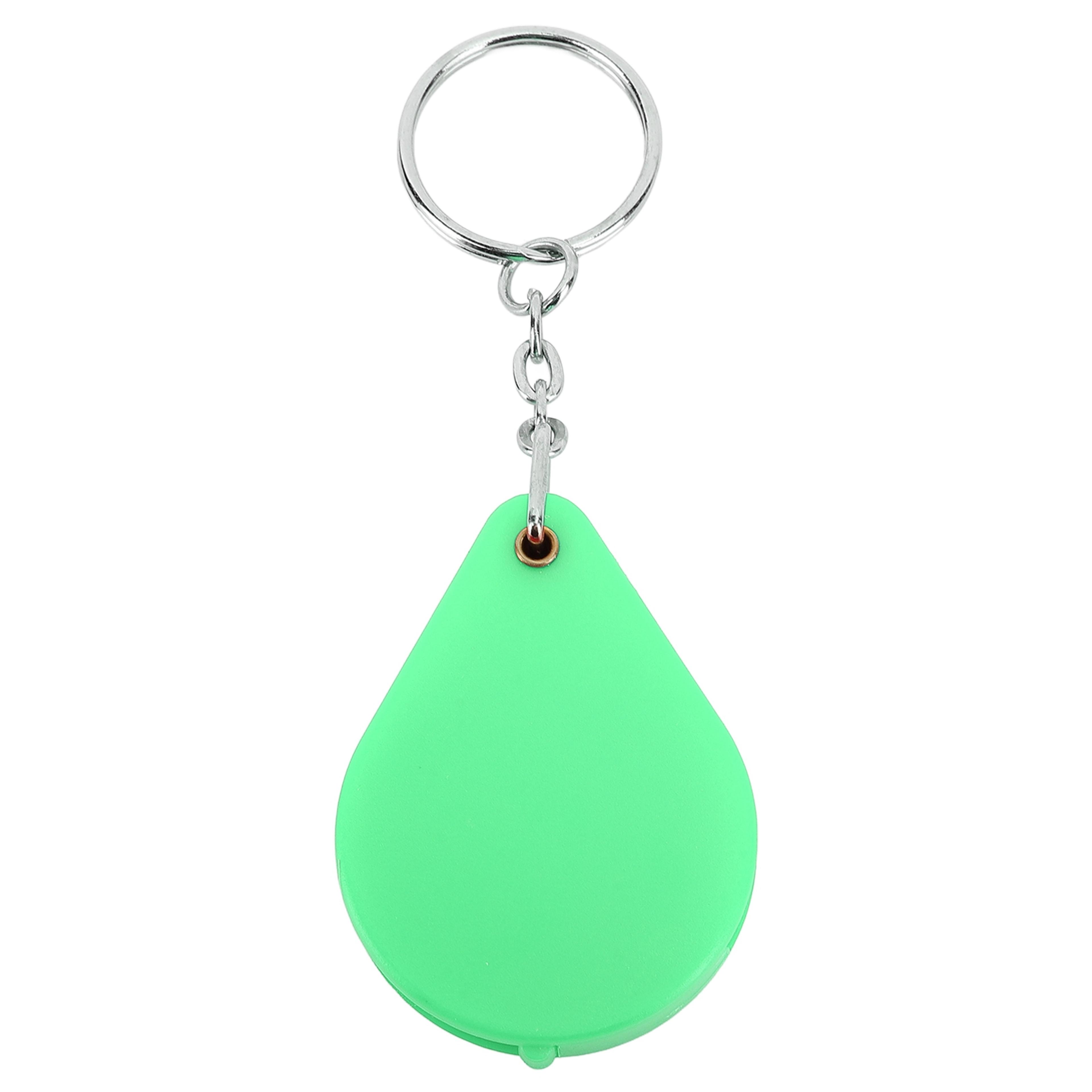 Mini Magnifying Glass Keychain Portable Foldable Pocket Magnifier For Reading 4
