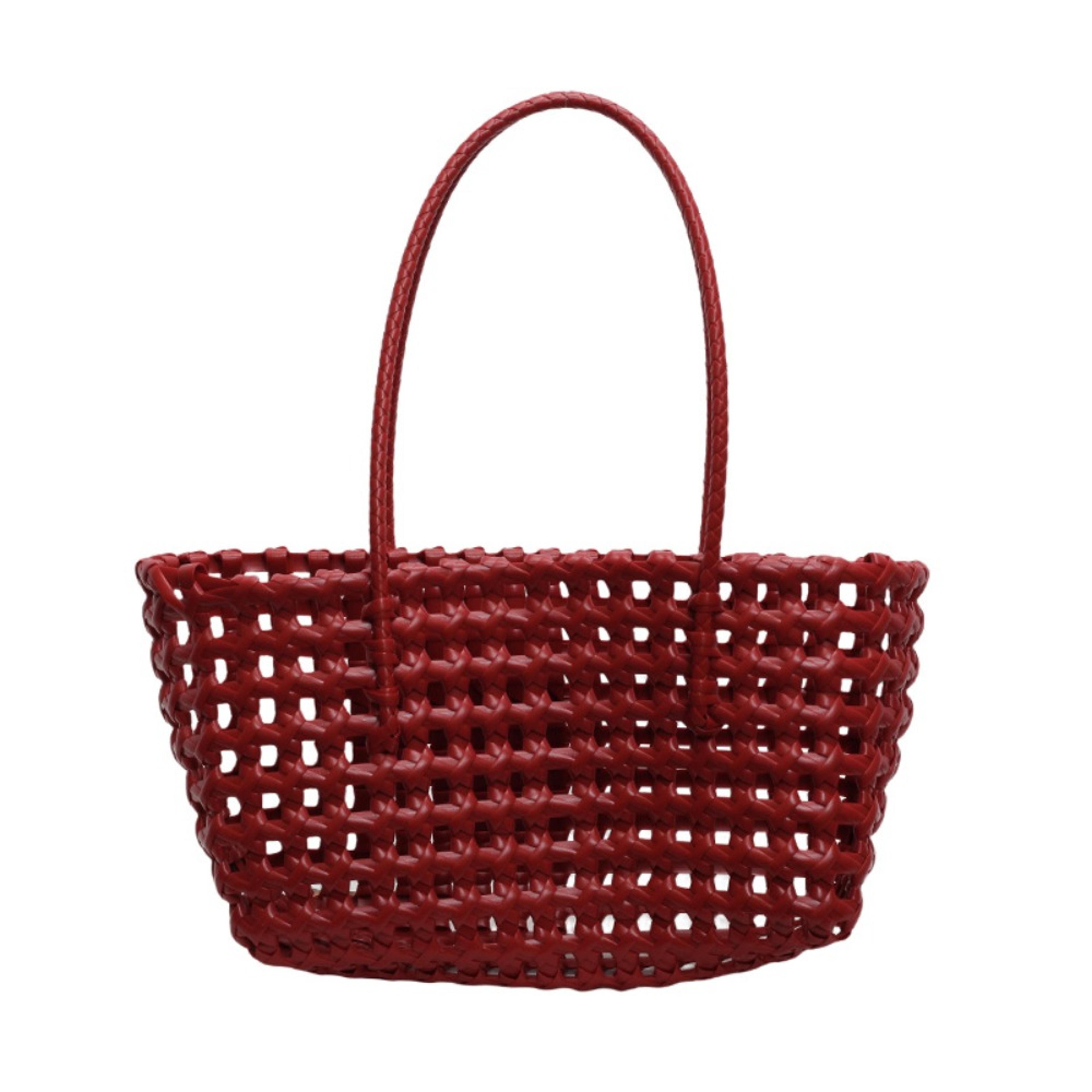 Beach Tote Bag Large Capacity Hollow PVC Summer Shoulder Handbag 13