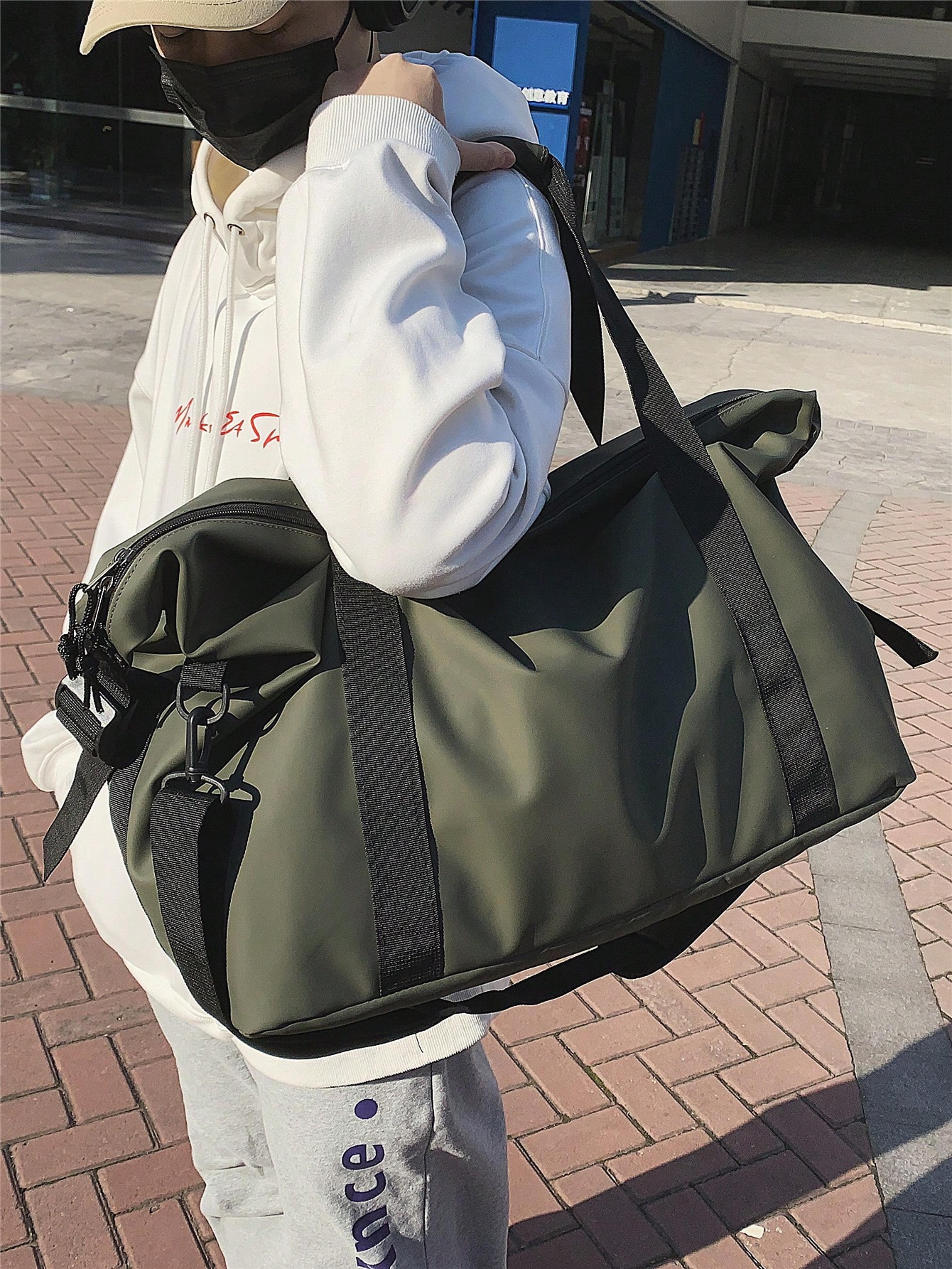 Large Capacity Travel Duffel Bag Lightweight Gym Sports Crossbody Shoulder Bag 4