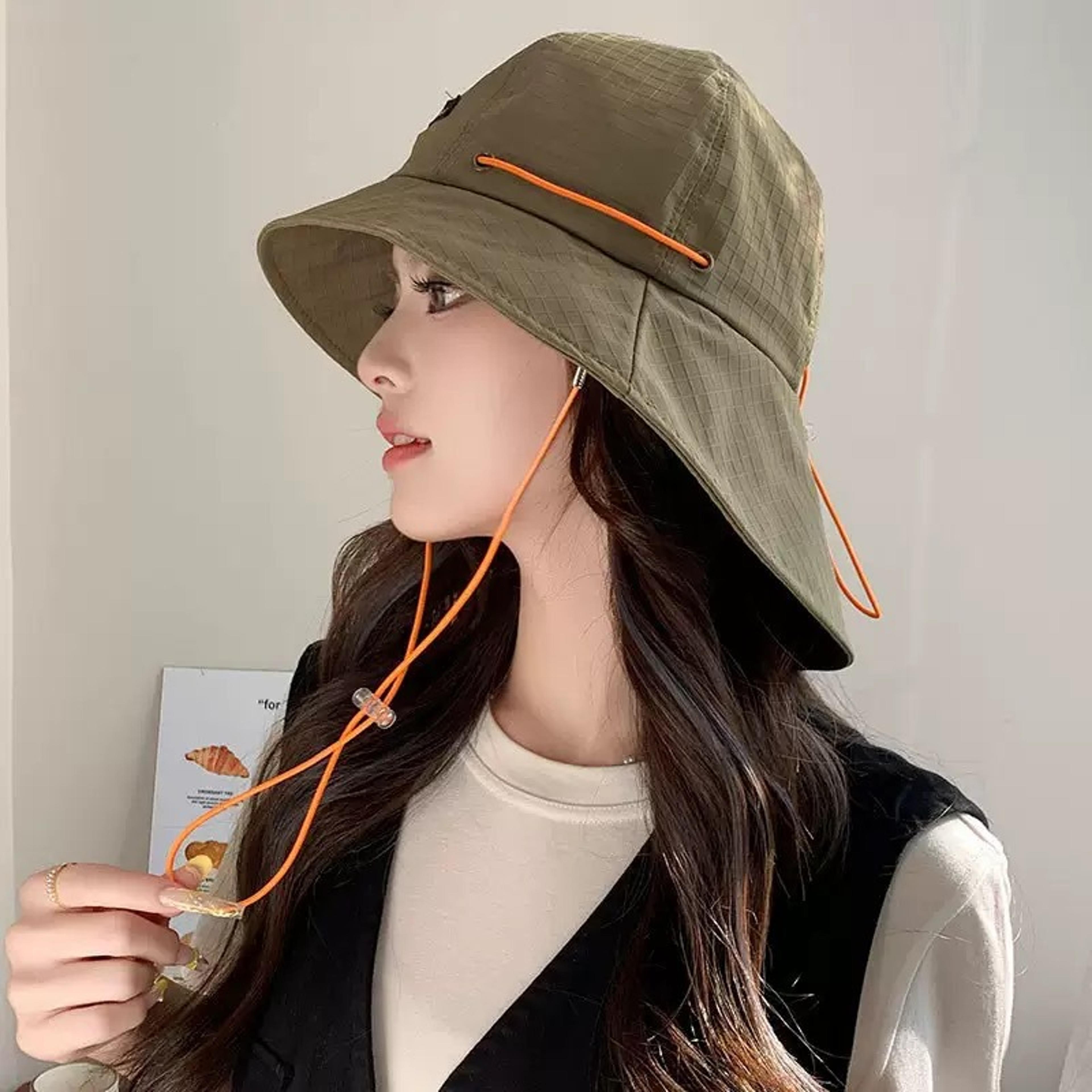 Quick Dry Wide Brim Sun Hat Foldable Lightweight Outdoor Hiking Fisherman Hat 9