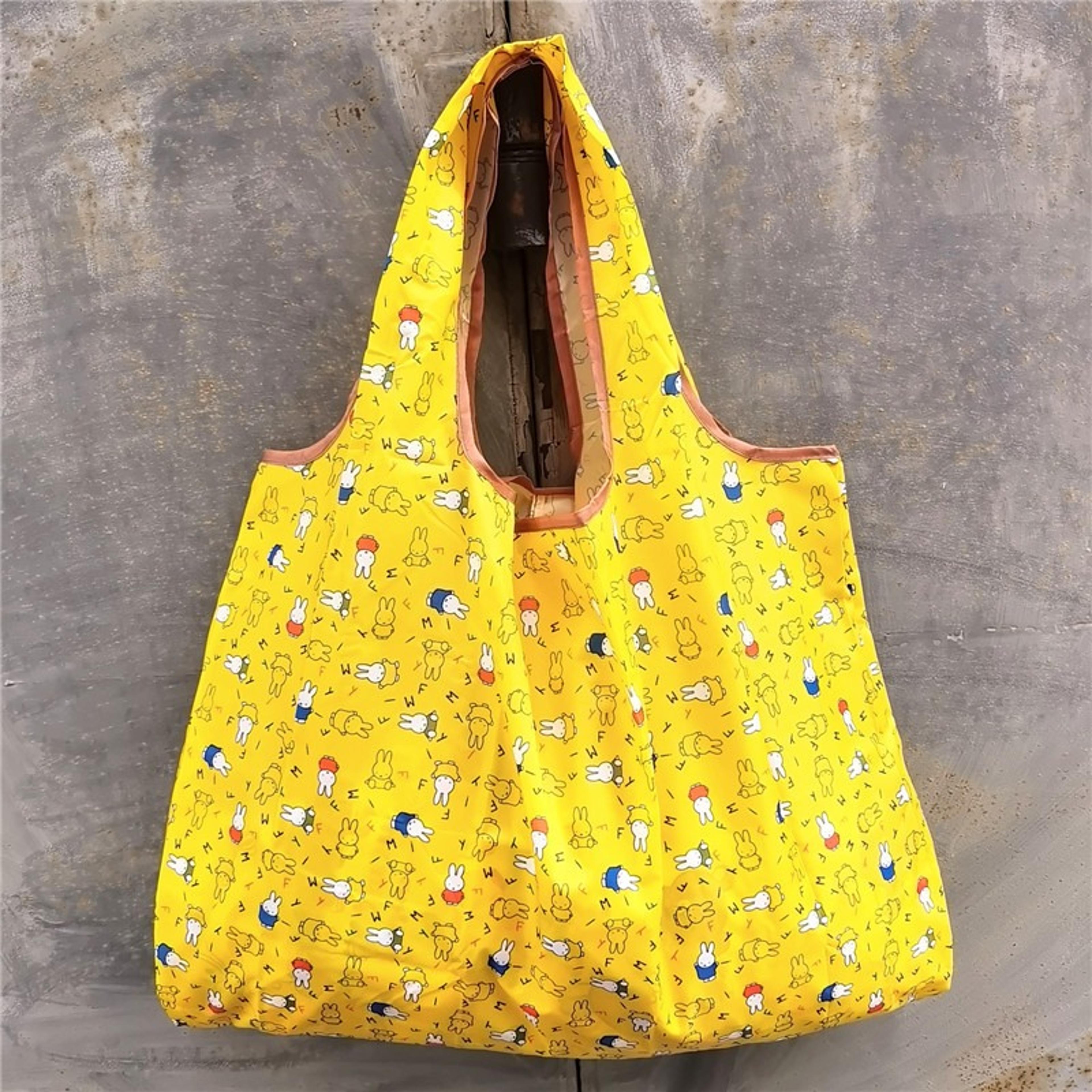 Miffy Eco Friendly Foldable Shopping Bag Large Capacity Reusable Tote 7