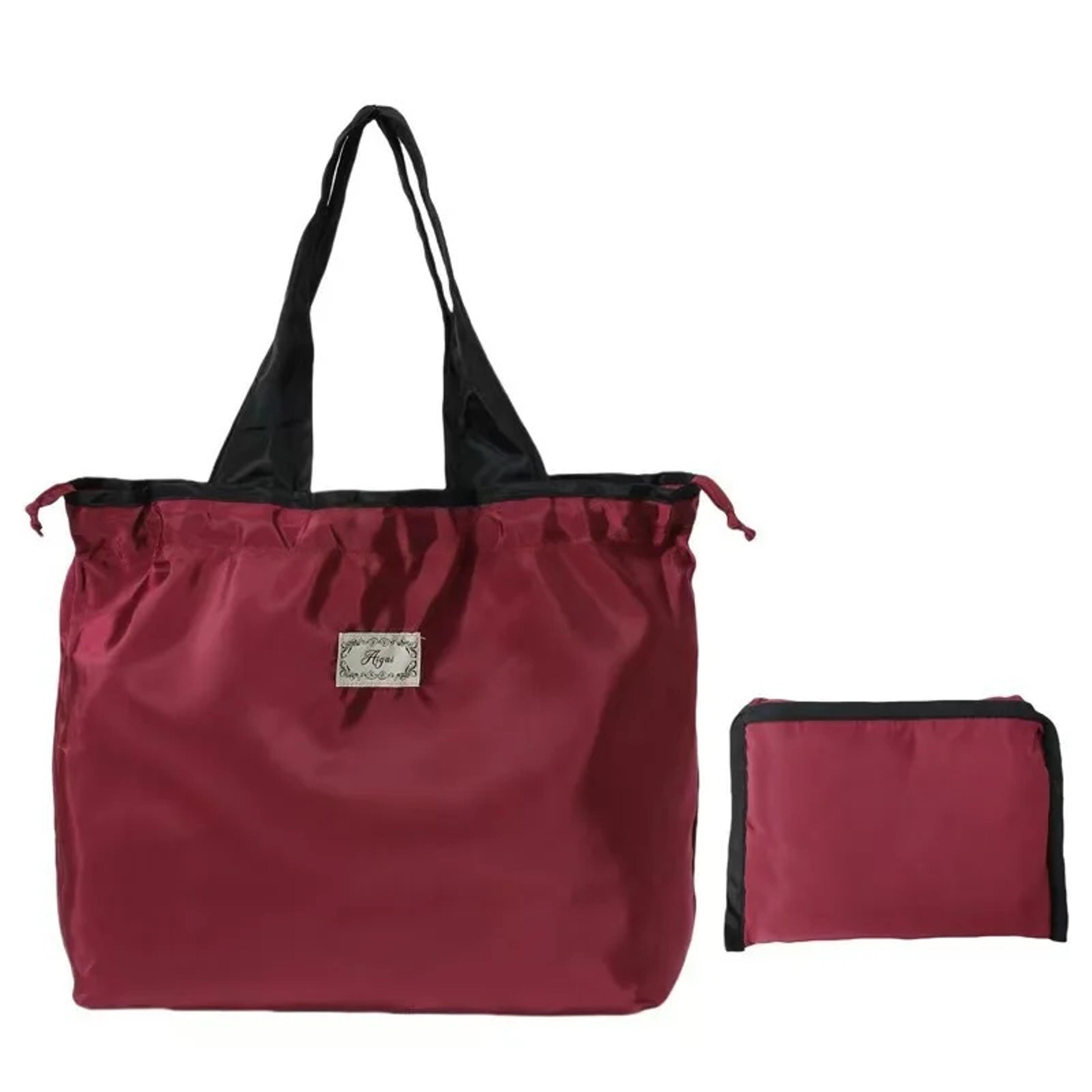 Foldable Reusable Shopping Bag Large Capacity Waterproof Eco Tote Shoulder Bag 0