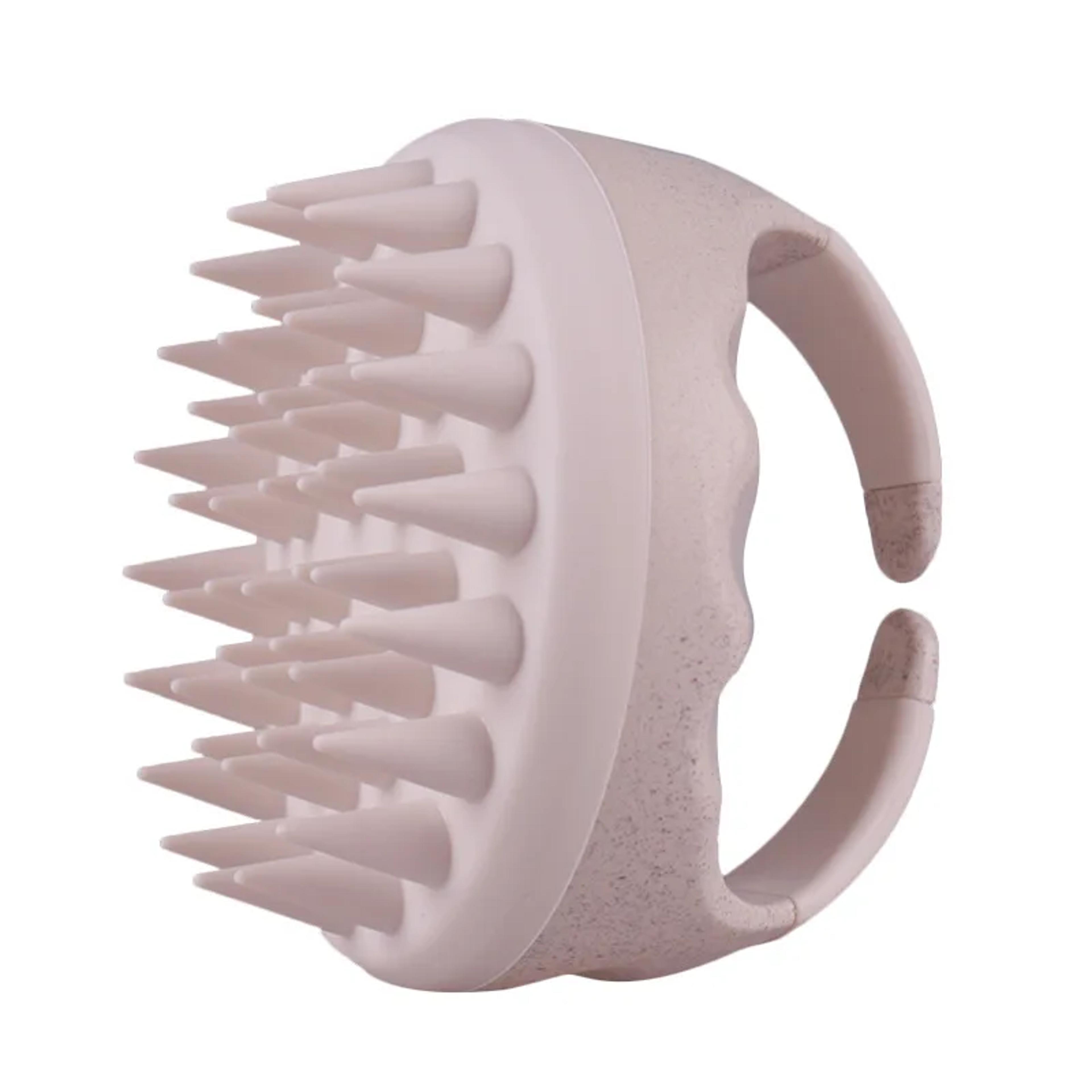 silicone scalp massager shampoo brush soft hair cleansing and relaxation comb
