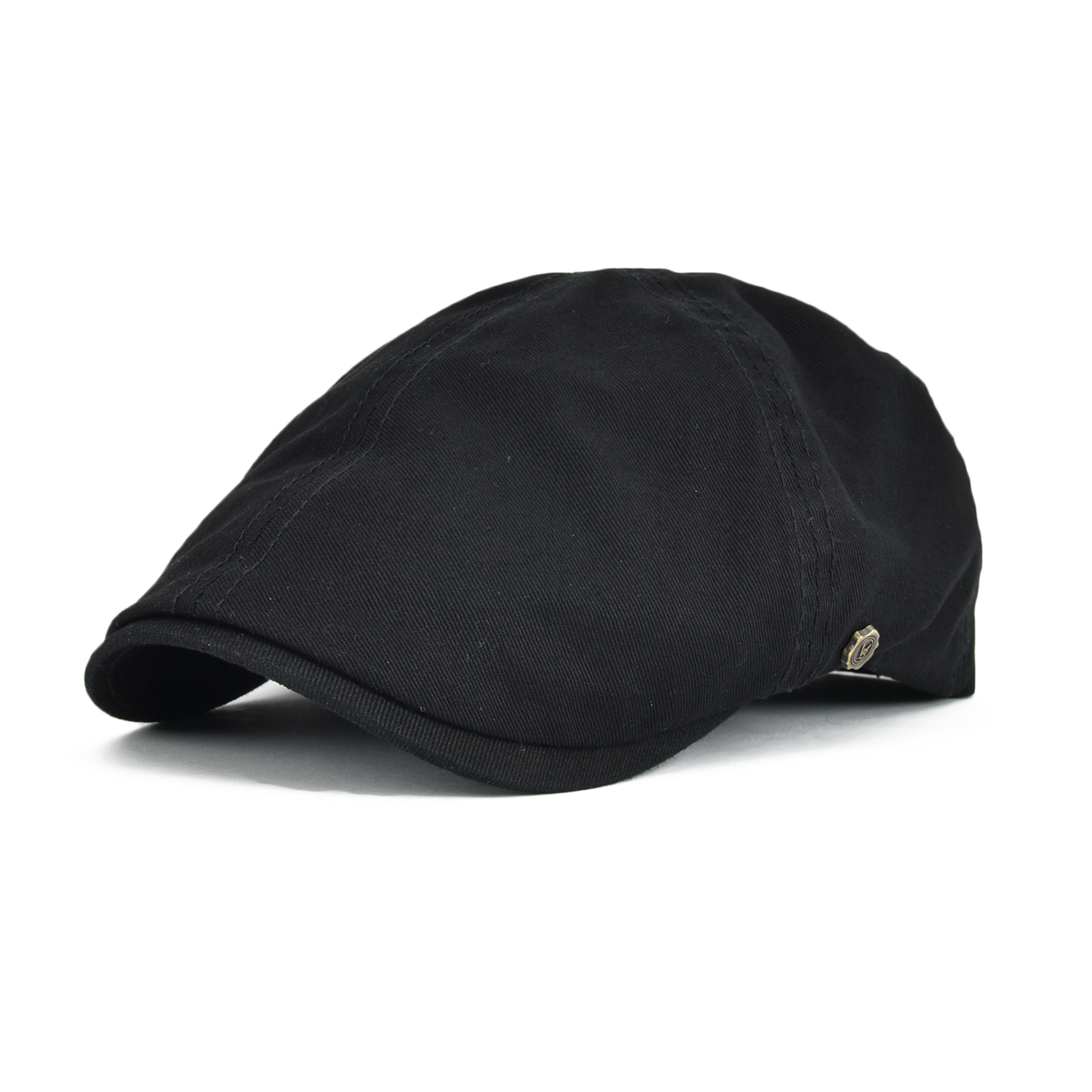Classic Cotton Flat Cap Newsboy Ivy Hat For Men Women Casual Beret Style 16
