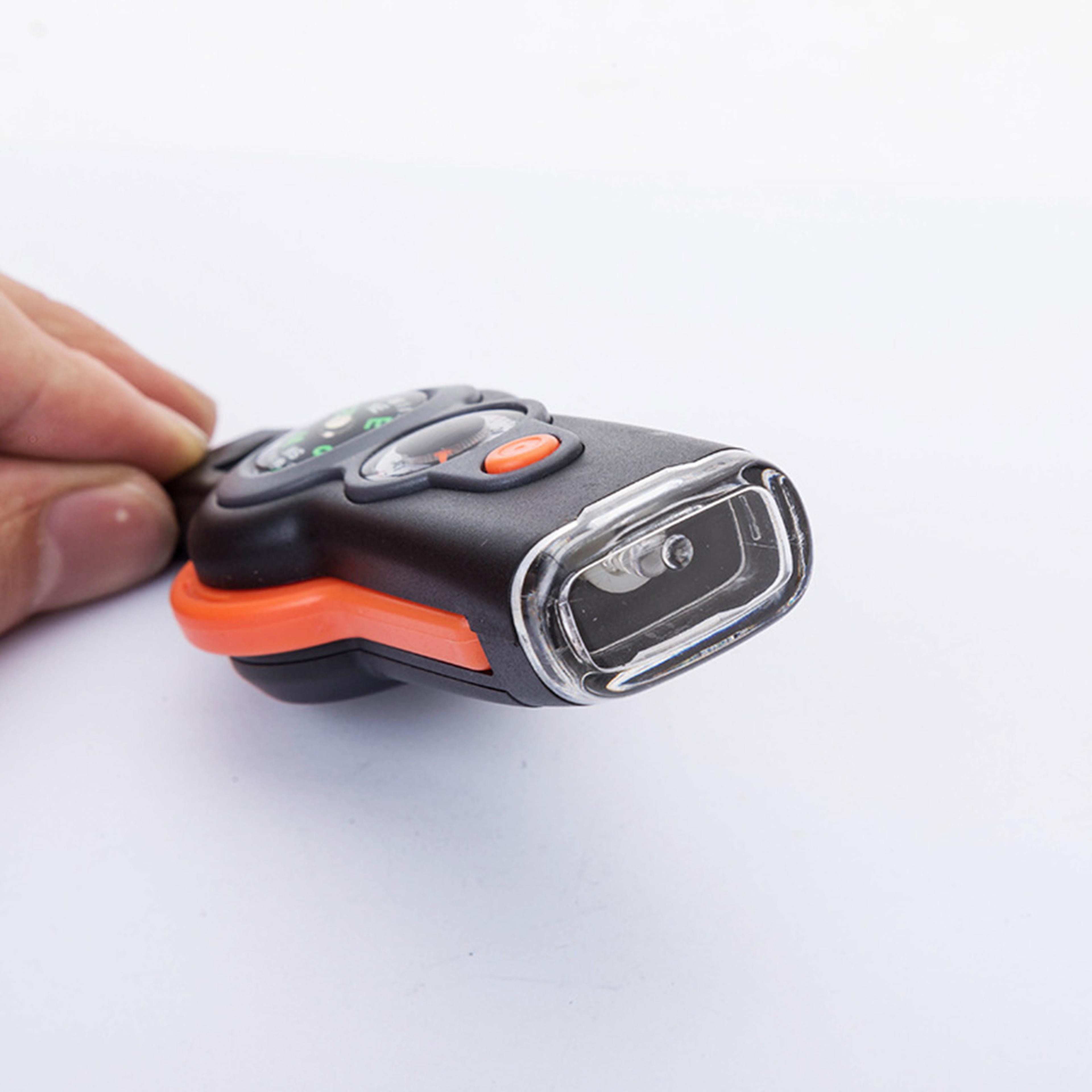 Emergency Survival Whistle With LED Light Compass  Thermometer For Outdoor Safety 3