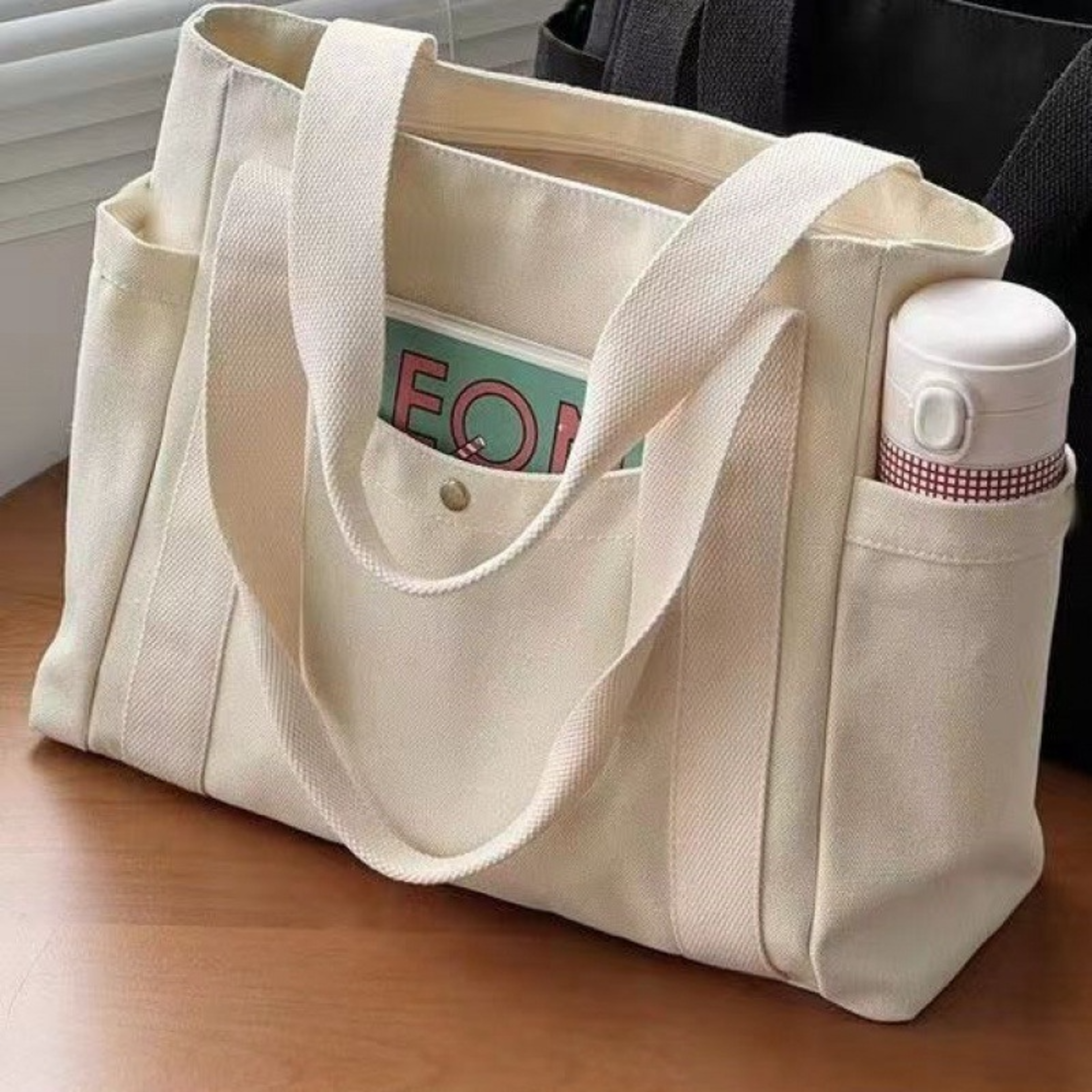 Large Capacity Canvas Tote Bag For Women 1