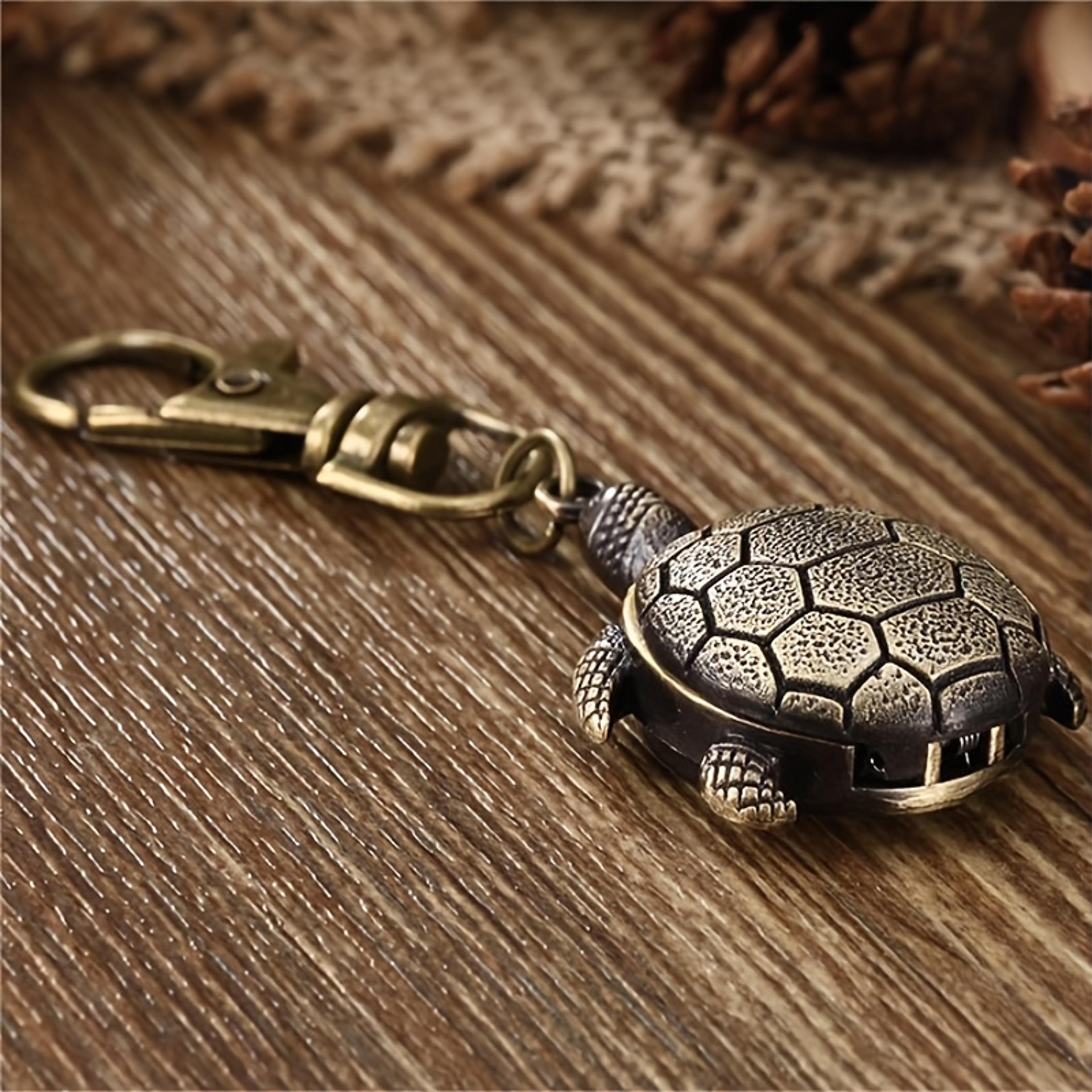 Retro Turtle Flip Watch Cartoon Wall Clock 0