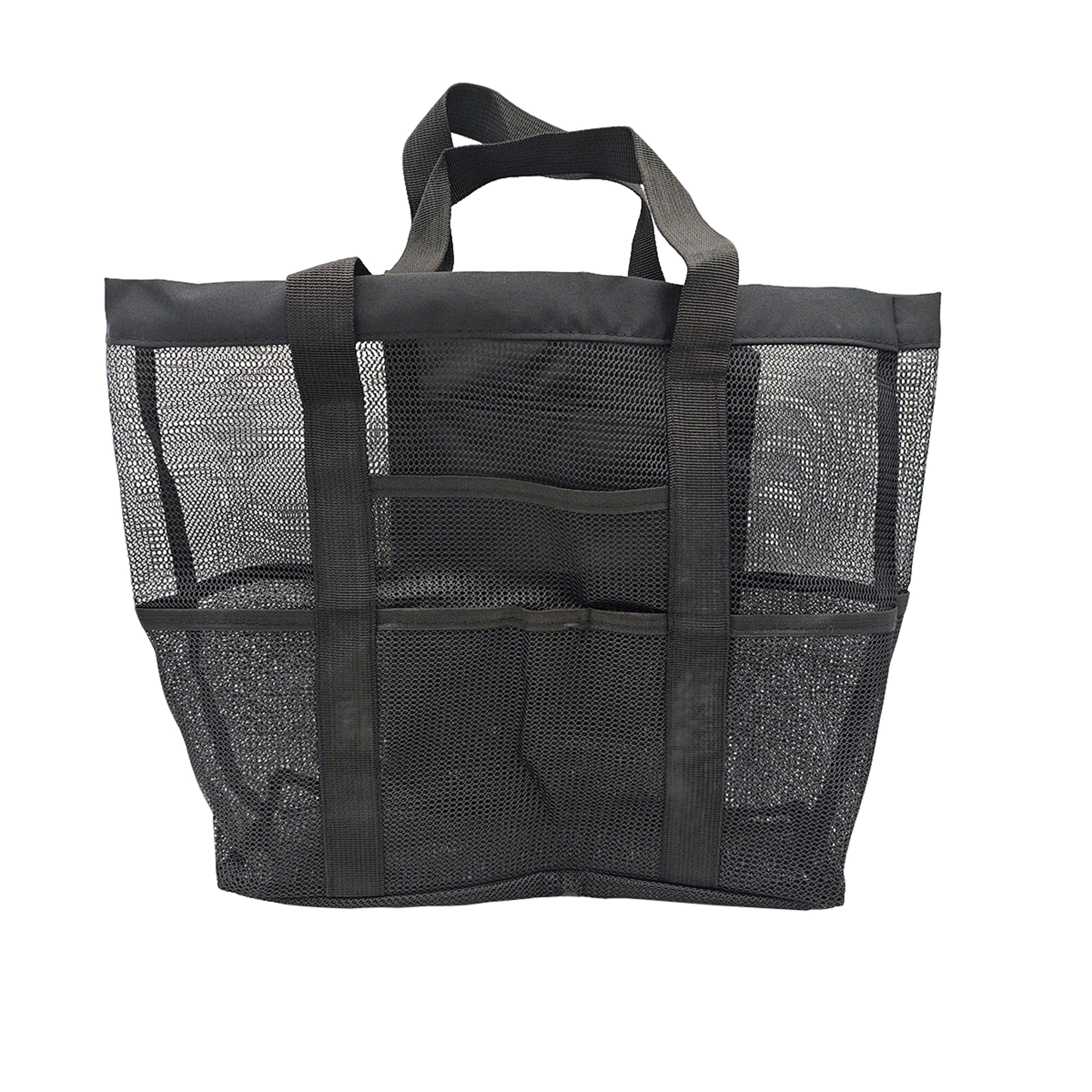 Large Capacity Mesh Beach Bag Multi Pocket Travel Toiletry  Portable Swim Organizer 5