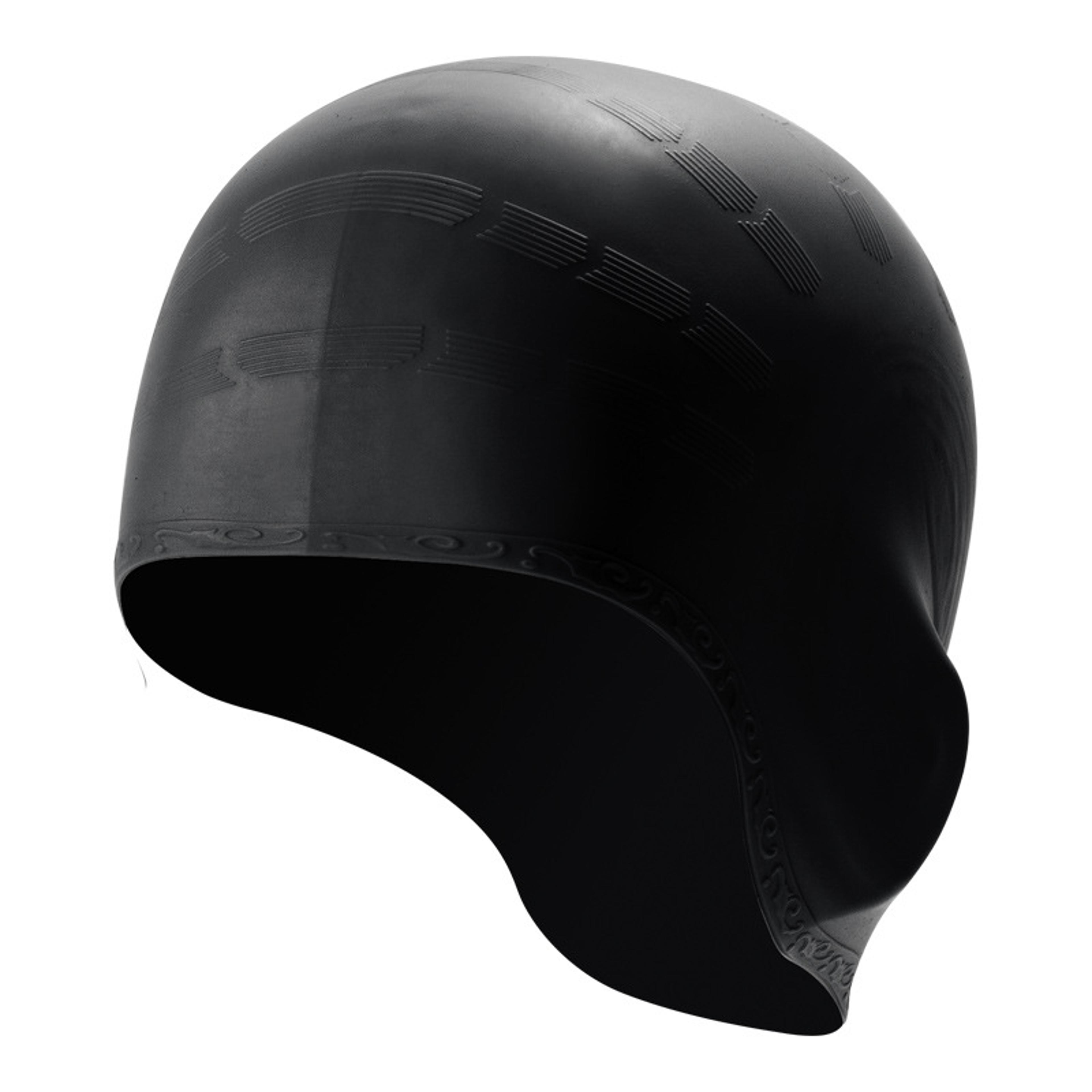 Silicone Waterproof Swim Cap With Ear Protection For Long Hair Men Women 8