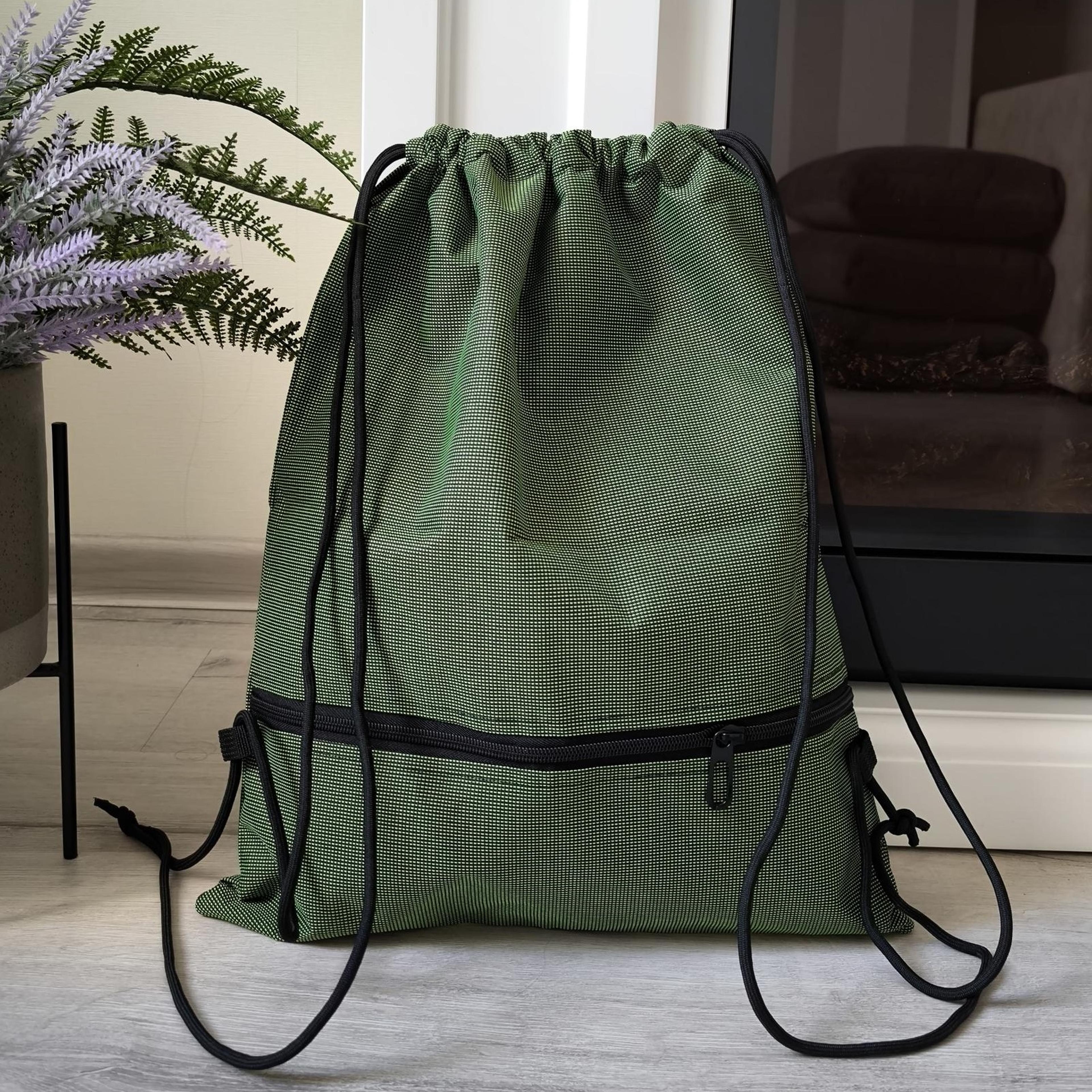 Foldable Lightweight Drawstring Backpack Foldable Backpack For Travel Gym 0