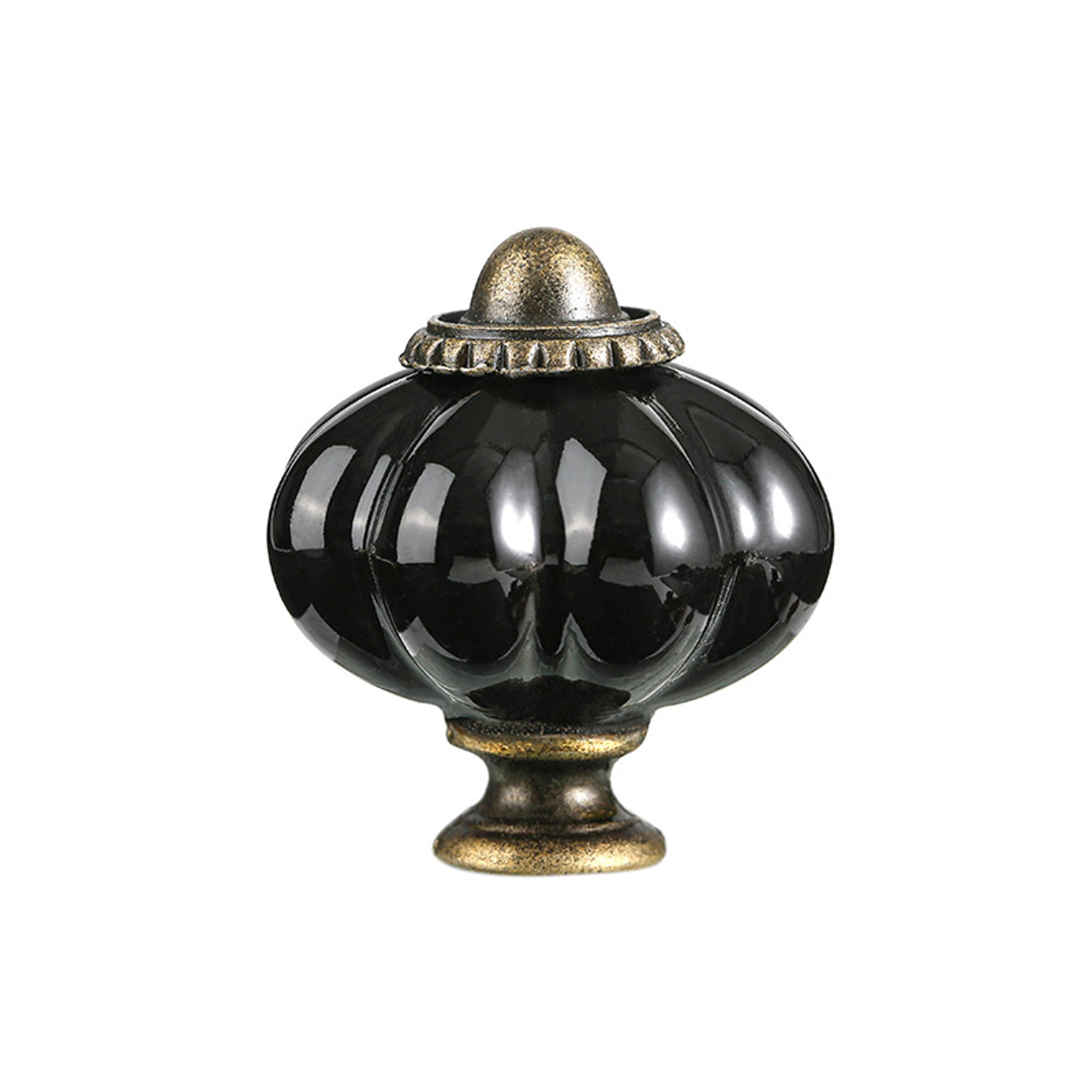 Ceramic Pumpkin Cabinet Knobs Decorative Kitchen Drawer Pulls For Cabinets  Dressers 8
