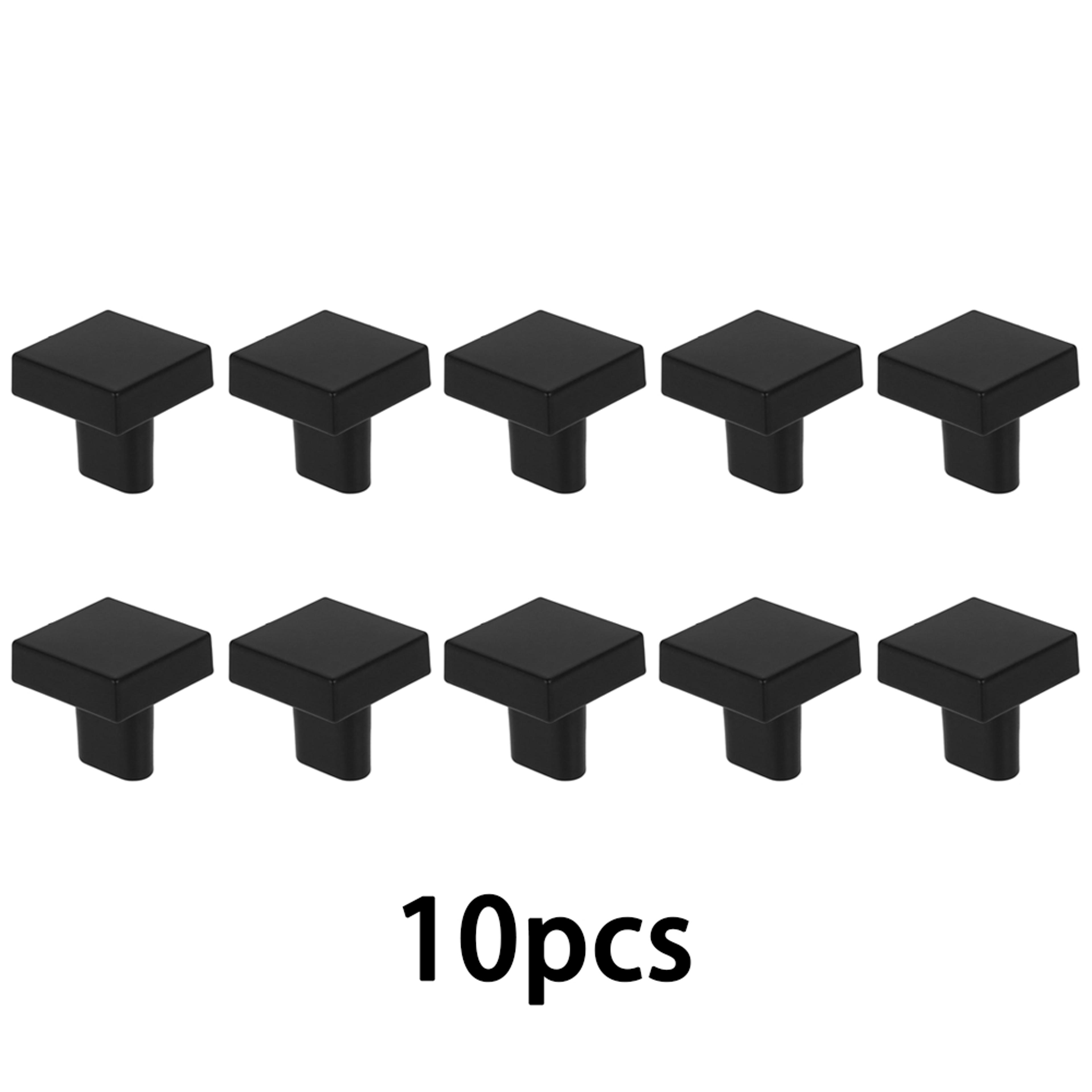 Modern Zinc Alloy Cabinet Knobs Square Drawer Pull Handles For Wardrobe And Kitchen Cabinets 7