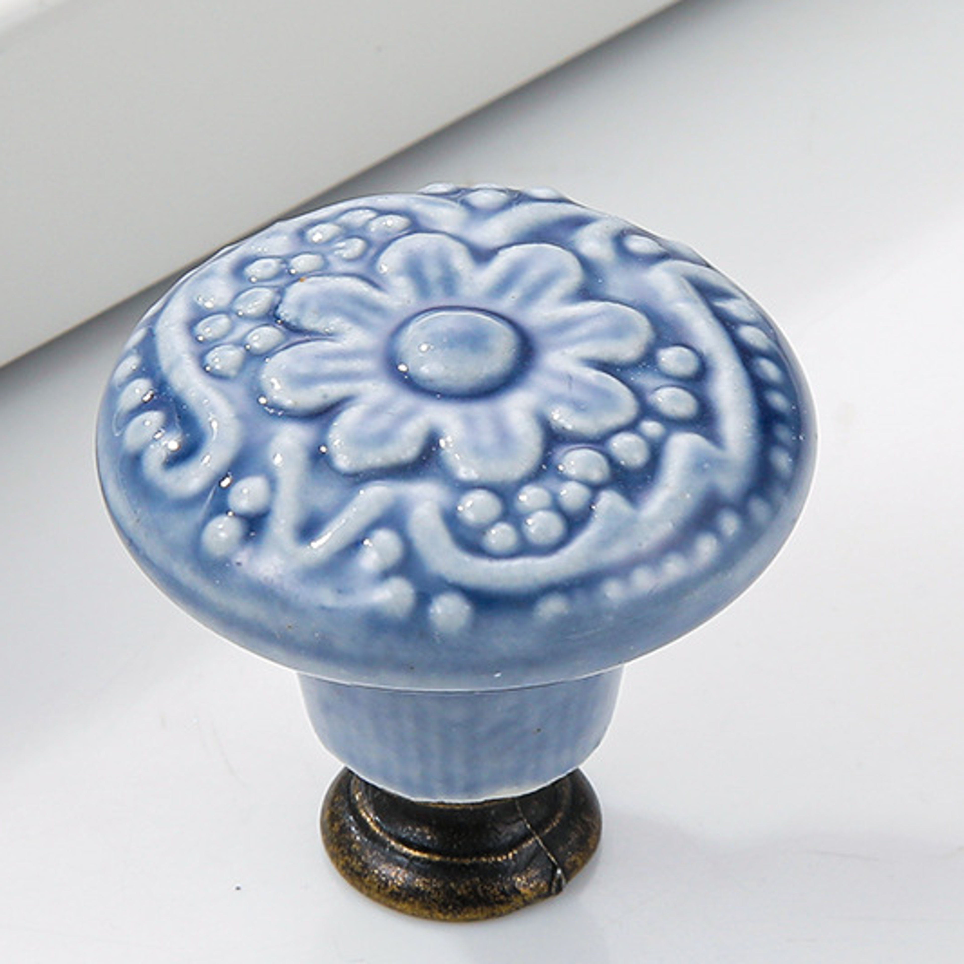 Modern Ceramic Cabinet Handles Minimalist Drawer Knobs for Kitchen Cupboards