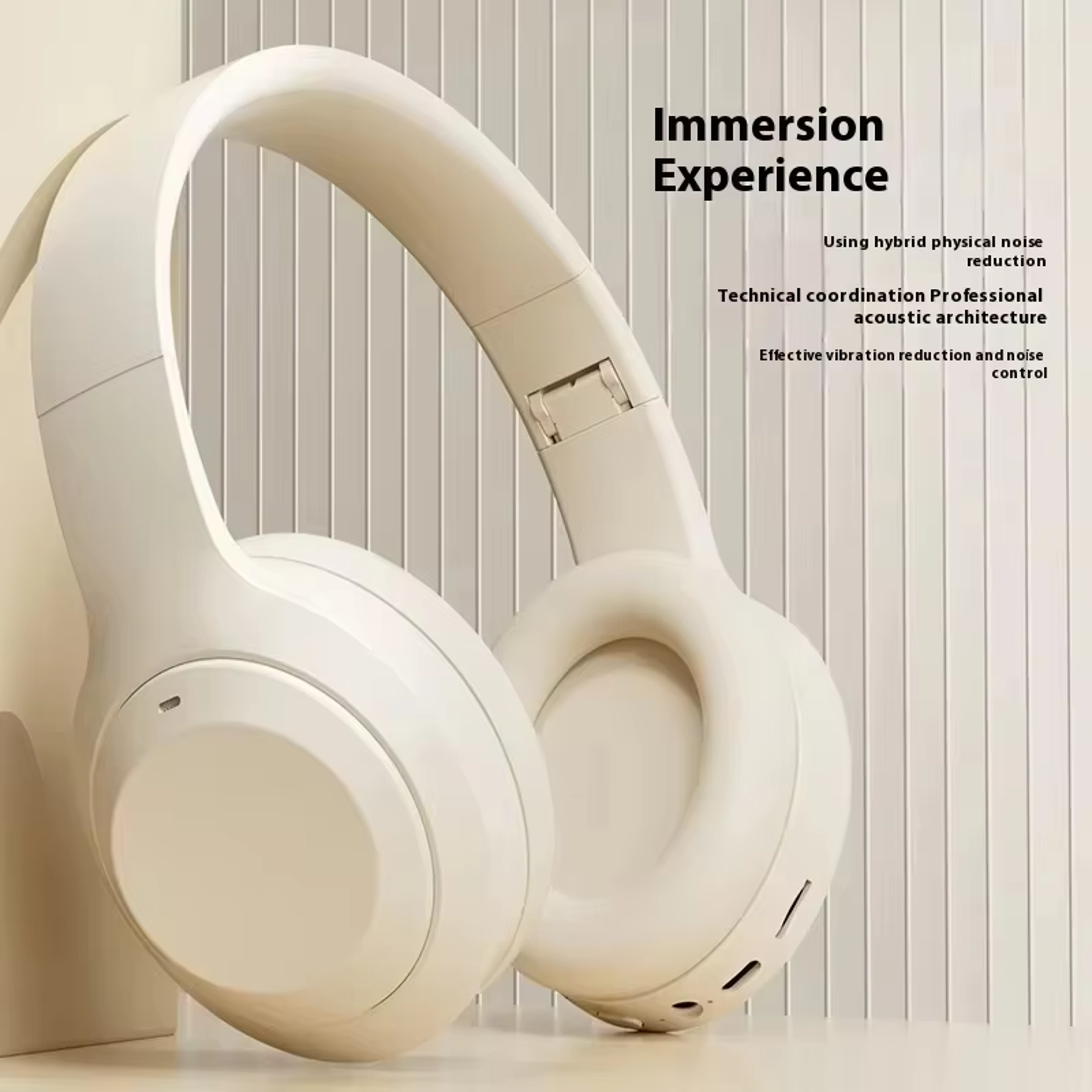 Bosete Foldable Bluetooth Headphones With Noise Cancellation  HiFi Stereo Sound 1