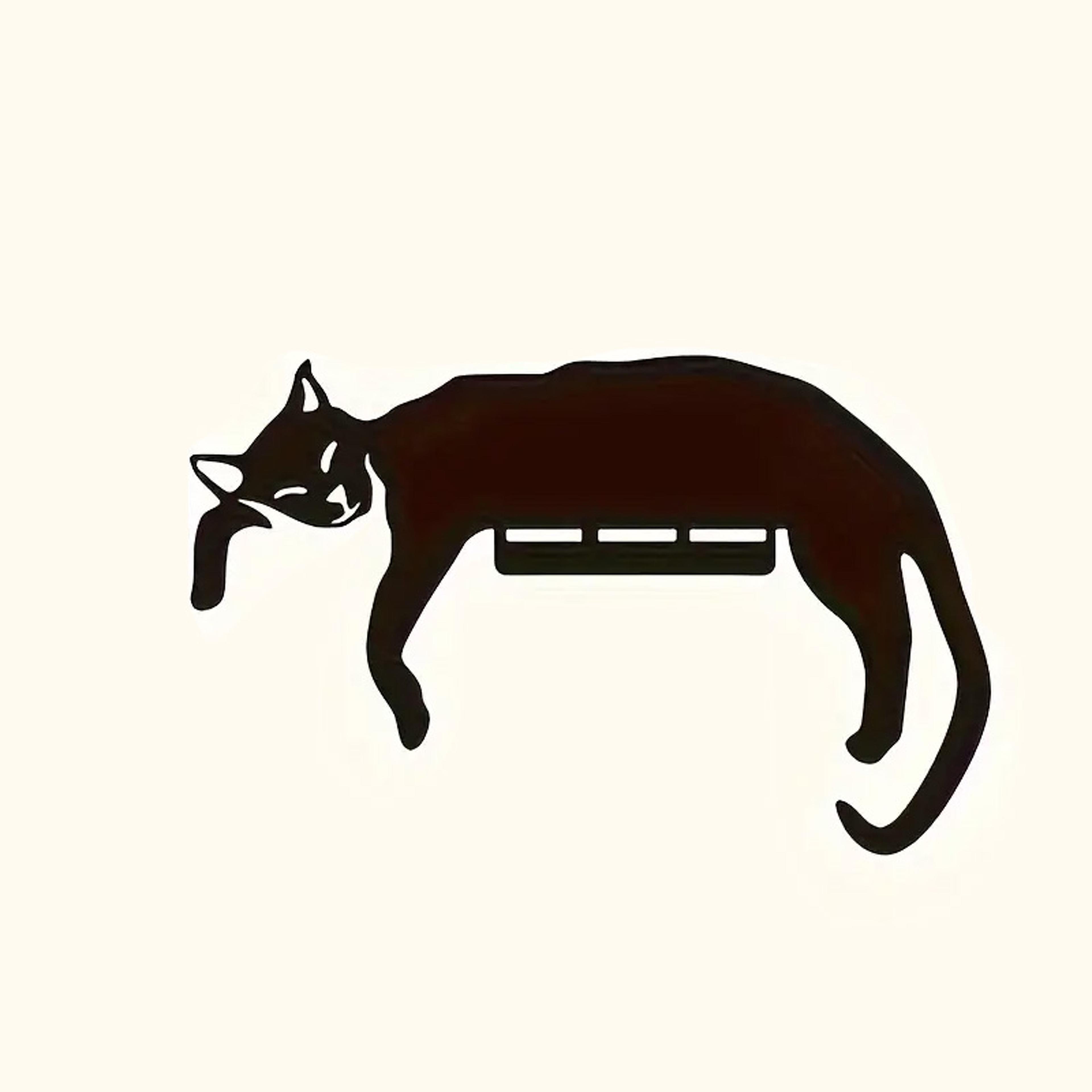 Rustic Cat Door Topper Wooden Sign  Farmhouse Over Door Cat Decor For Cozy Home Styling 2
