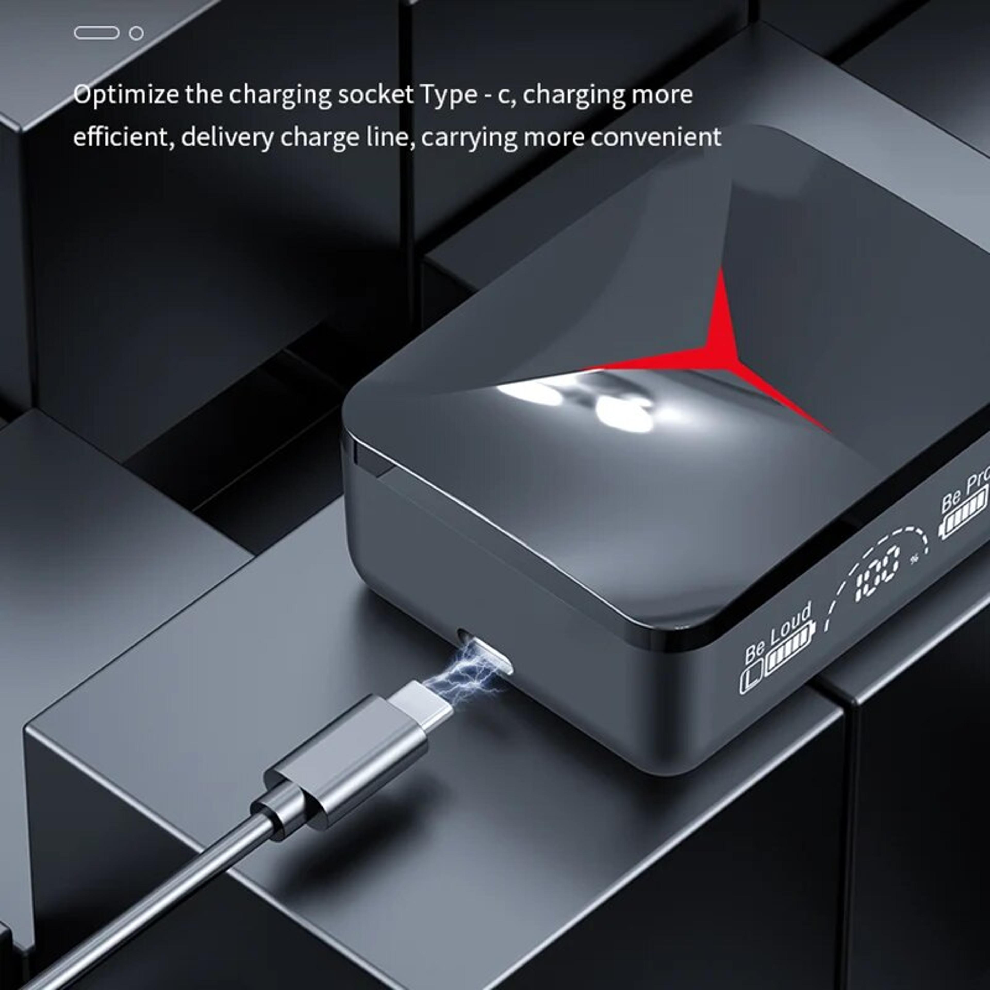Wireless Earbuds Bluetooth Noise Cancelling Sports Headphones With LED Display 4