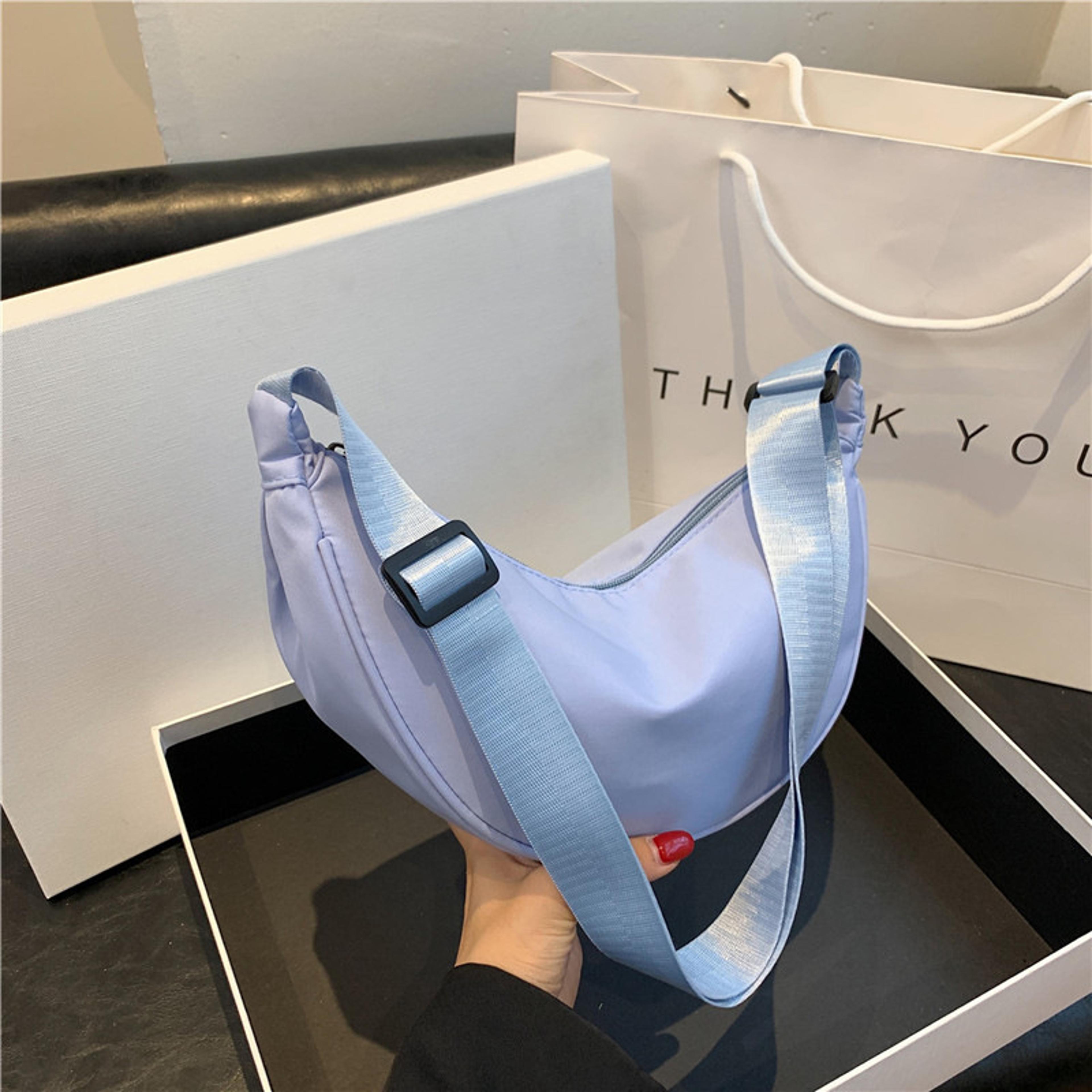 Large Capacity Nylon Dumpling Shoulder Bag For Women Travel Tote 4