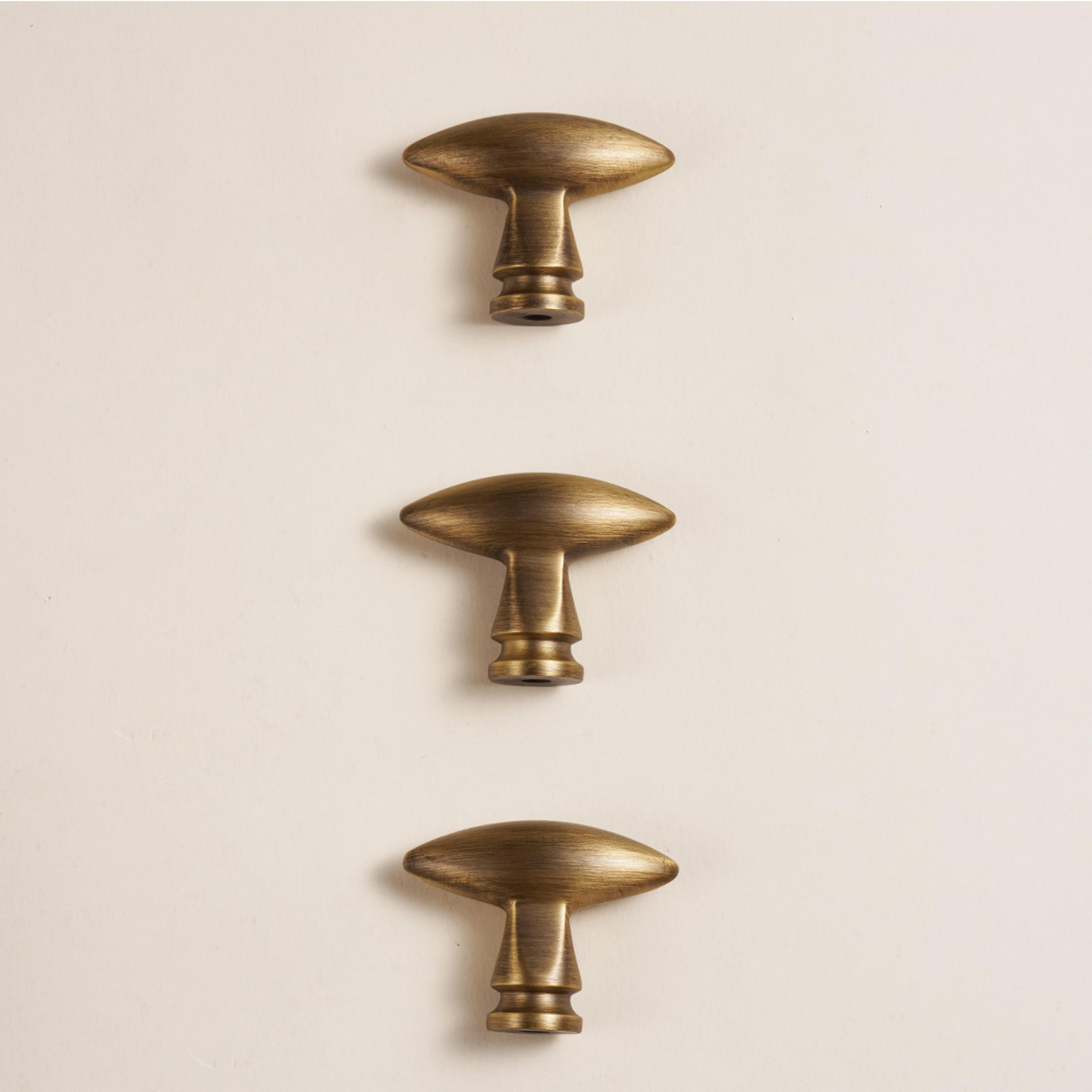 Solid Brass Cabinet Handles Vintage Distressed Drawer Knobs And T Bar Pulls 3