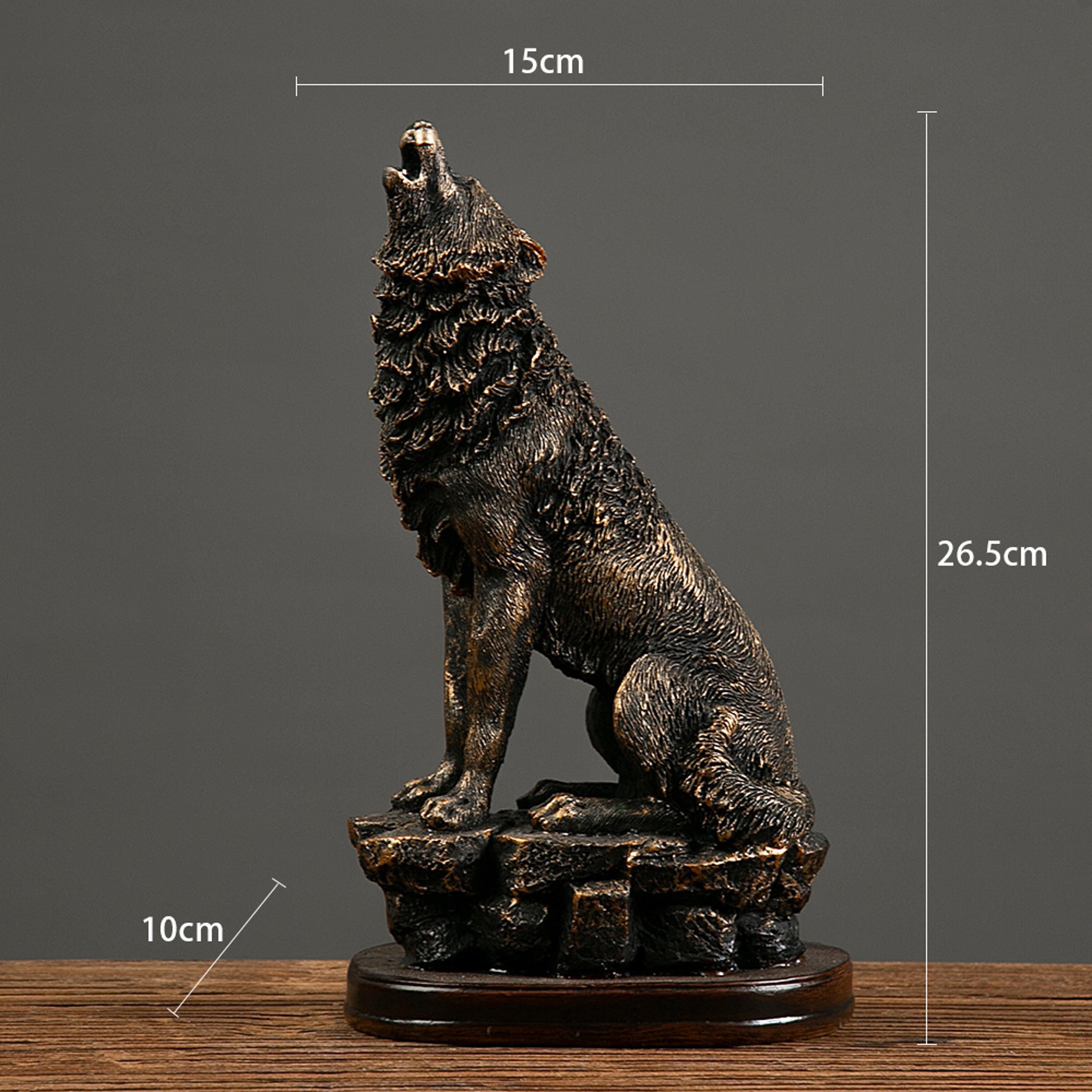 Majestic Eagle Statue Resin Desk Decor For Home Office Symbol Of Power And Freedom 5