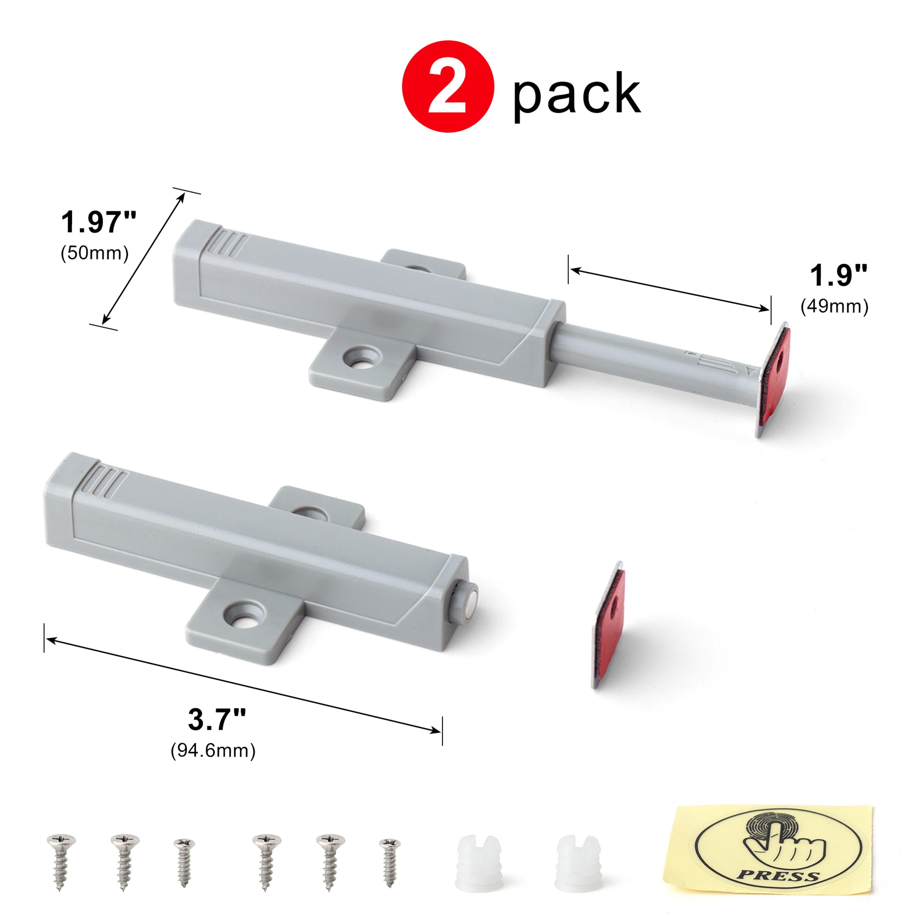 Push To Open Magnetic Cabinet Latch Set For Seamless Hidden Door Closure 1