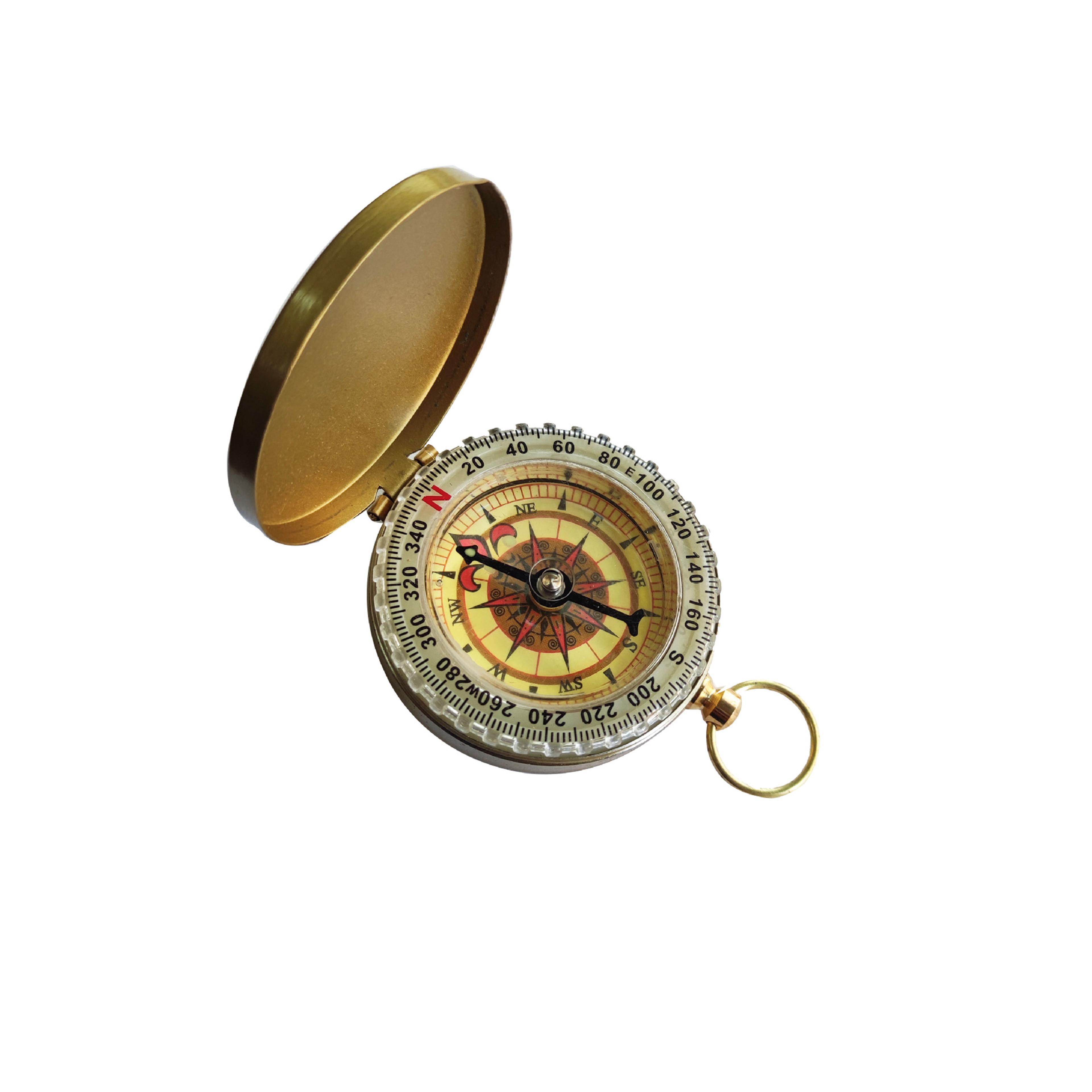 FlipUp Outdoor Compass With Night Light  Multifunctional Compass For Hiking  Survival Navigation 3