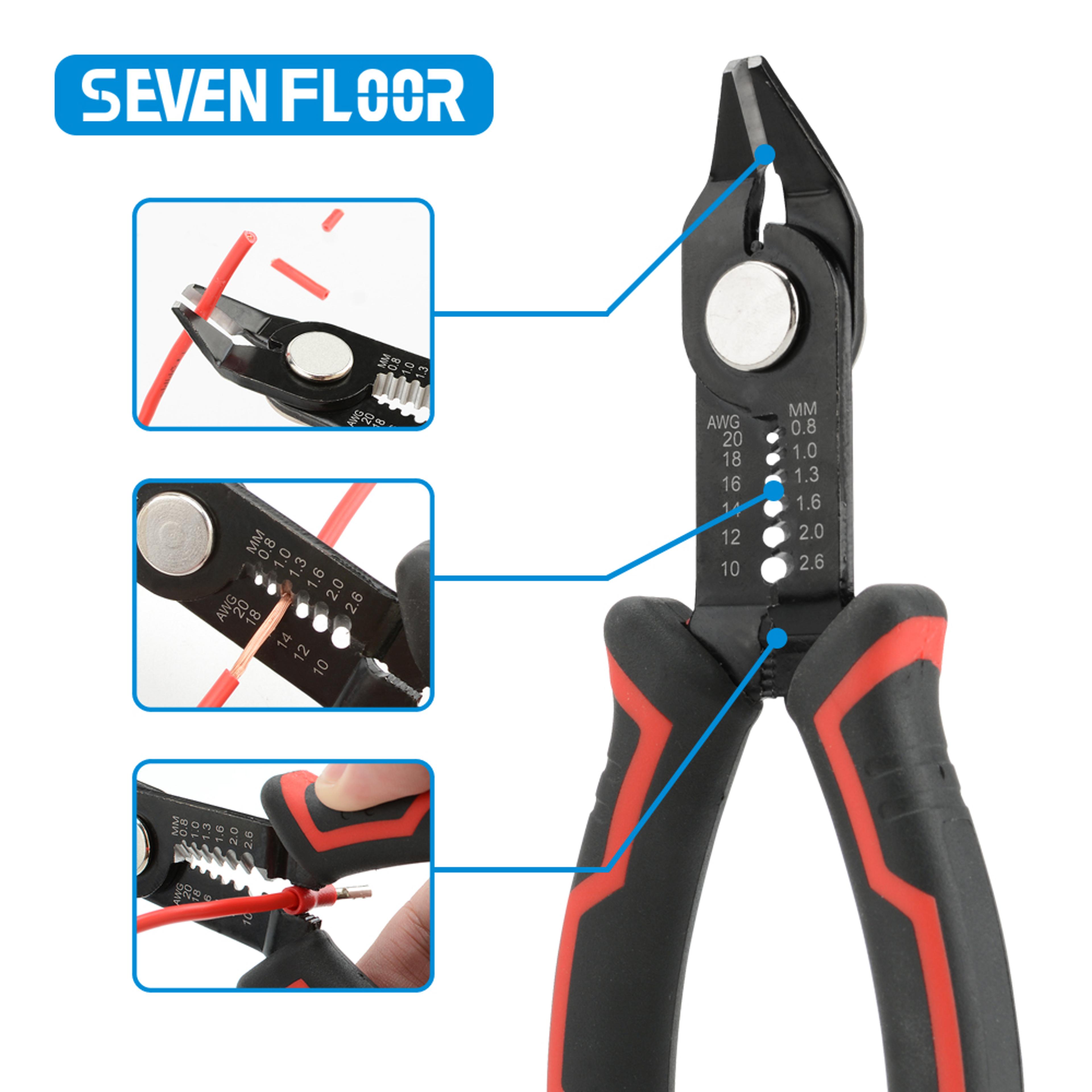 Automatic Wire Stripper Pliers Cutter Crimper For Electricians And DIY Cable Repair 2