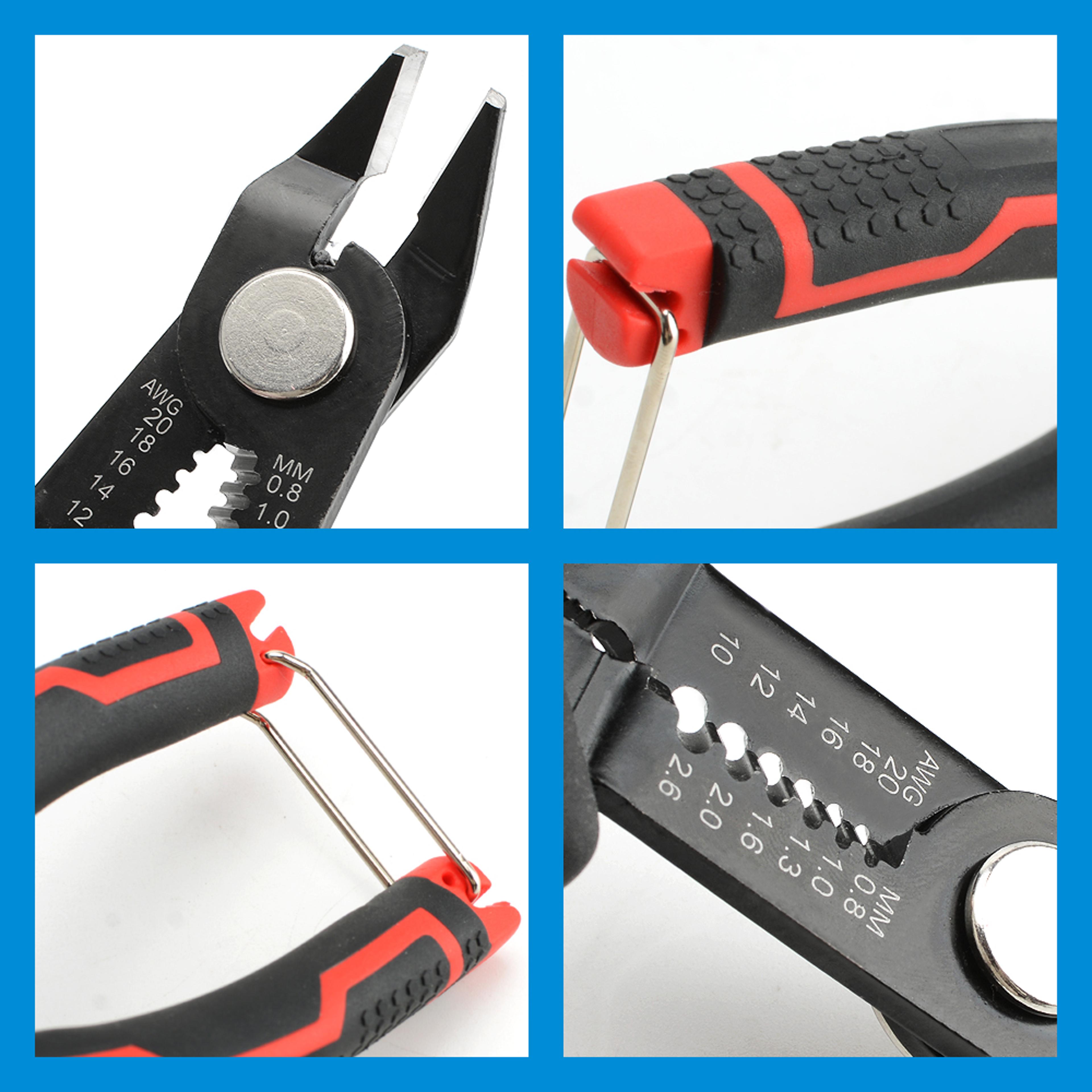Automatic Wire Stripper Pliers Cutter Crimper For Electricians And DIY Cable Repair 3