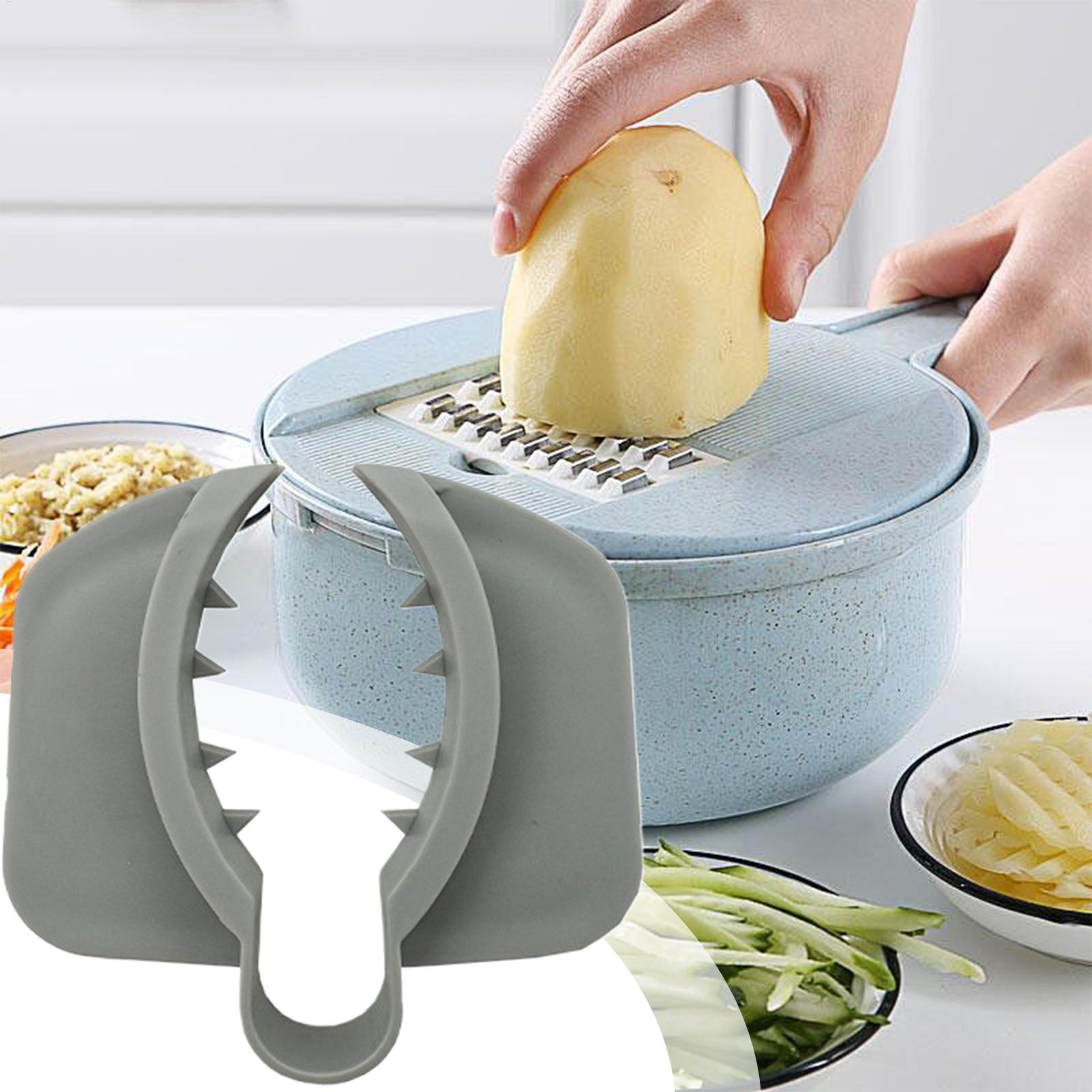 safeslice finger guard for cutting vegetables non slip kitchen protector