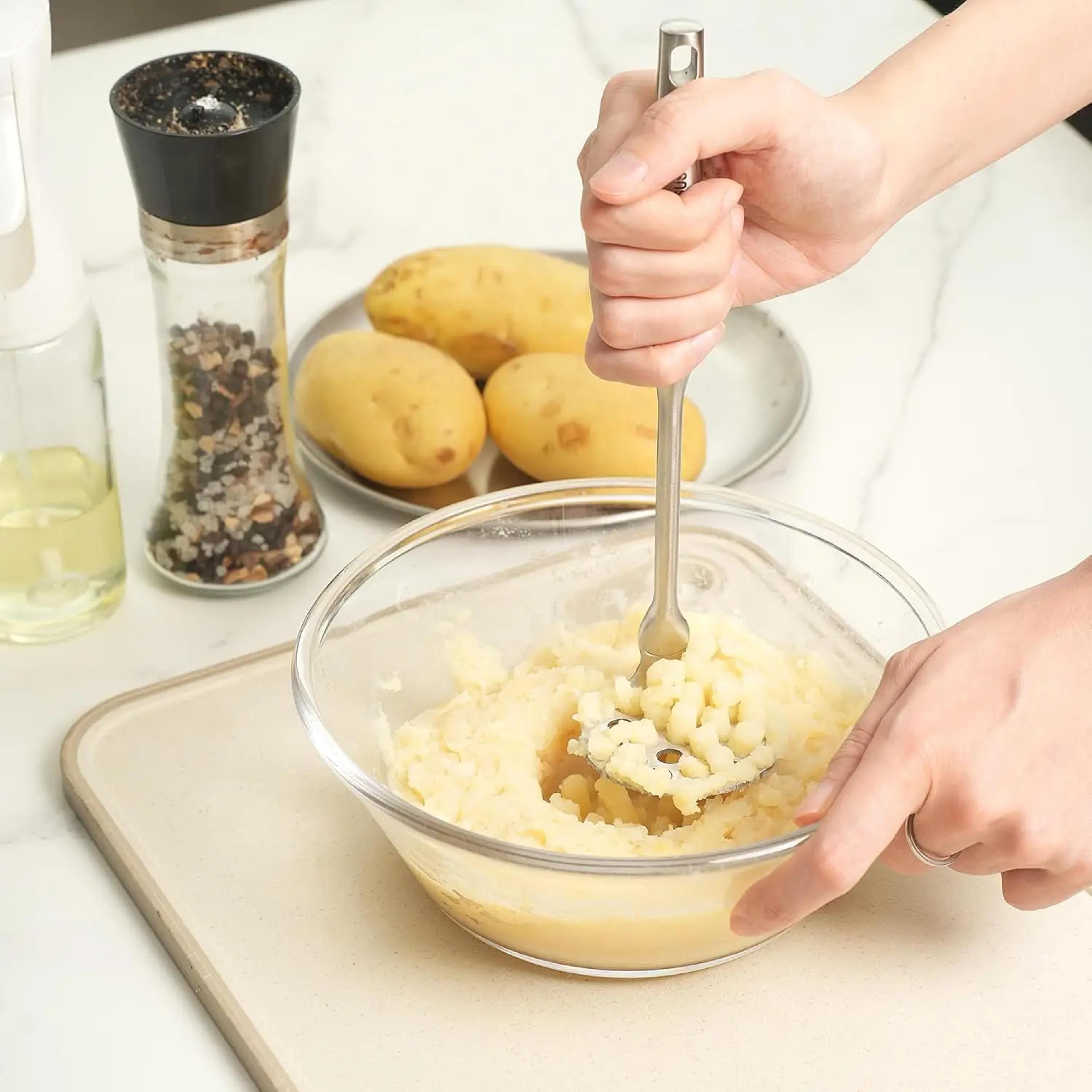 Mini Avocado  Potato Masher  Stainless Steel Kitchen Tool For Vegetables  Beans 2