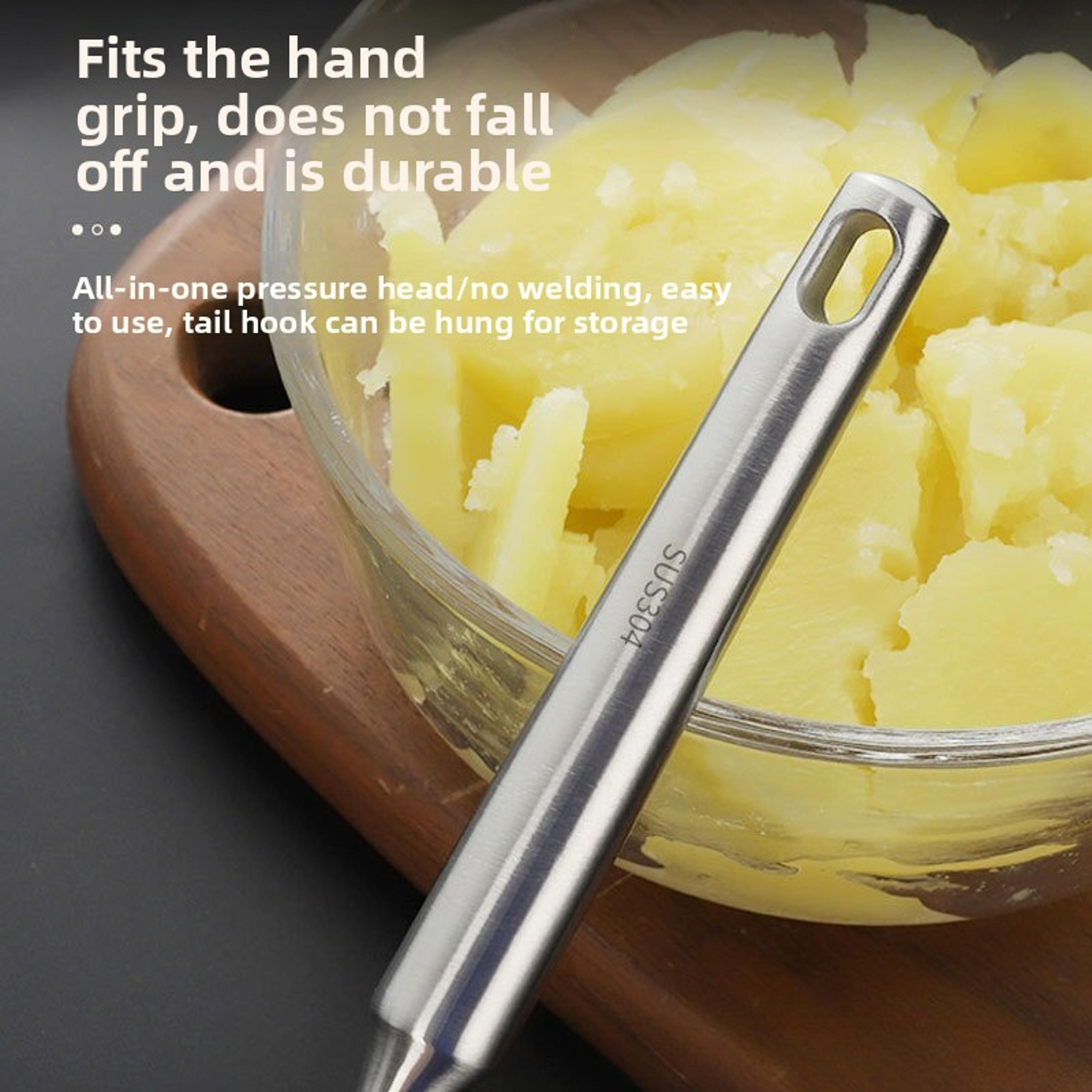 Mini Avocado  Potato Masher  Stainless Steel Kitchen Tool For Vegetables  Beans 5