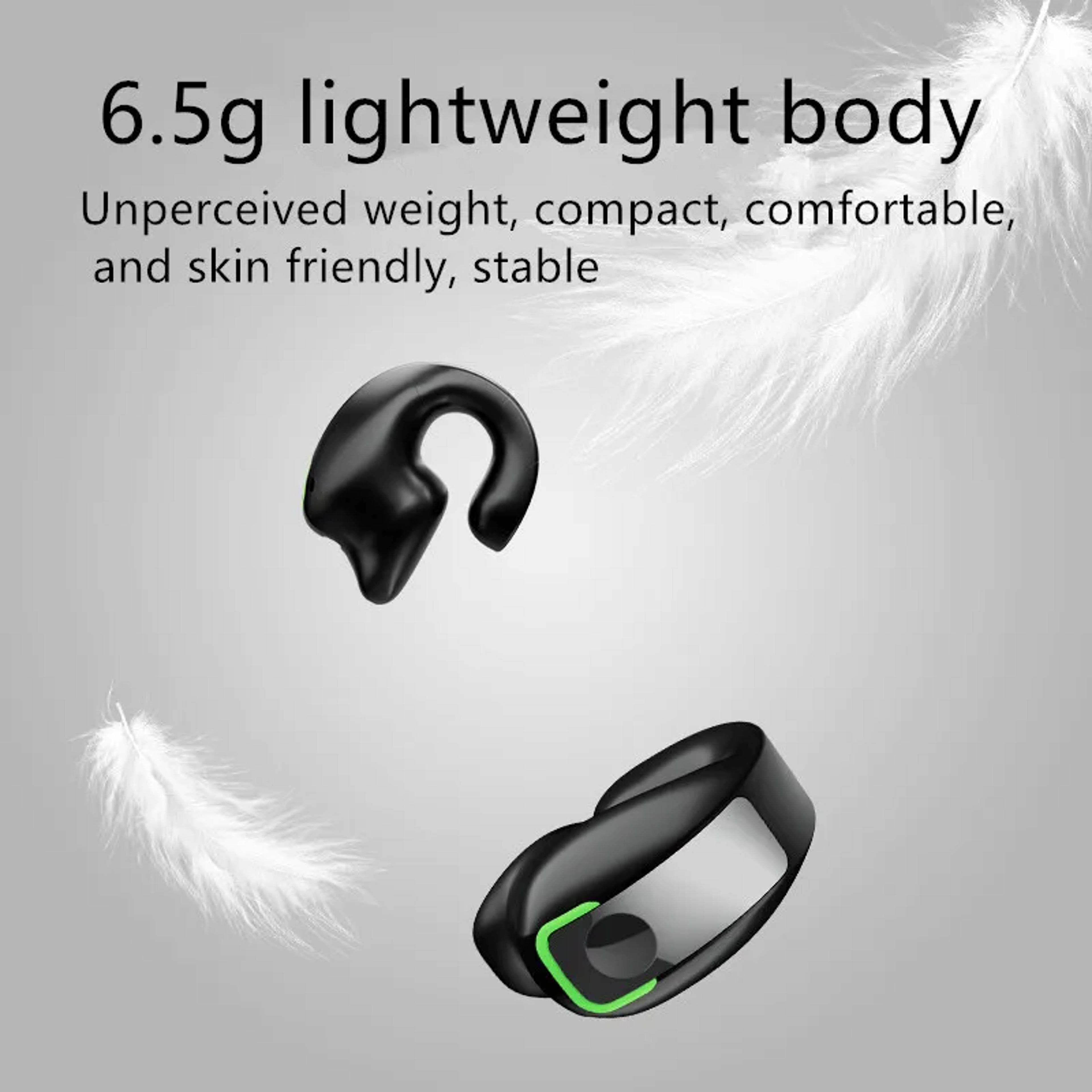 AeroClip Open Ear Bone Conduction Bluetooth Headset For Sports  Calls 6