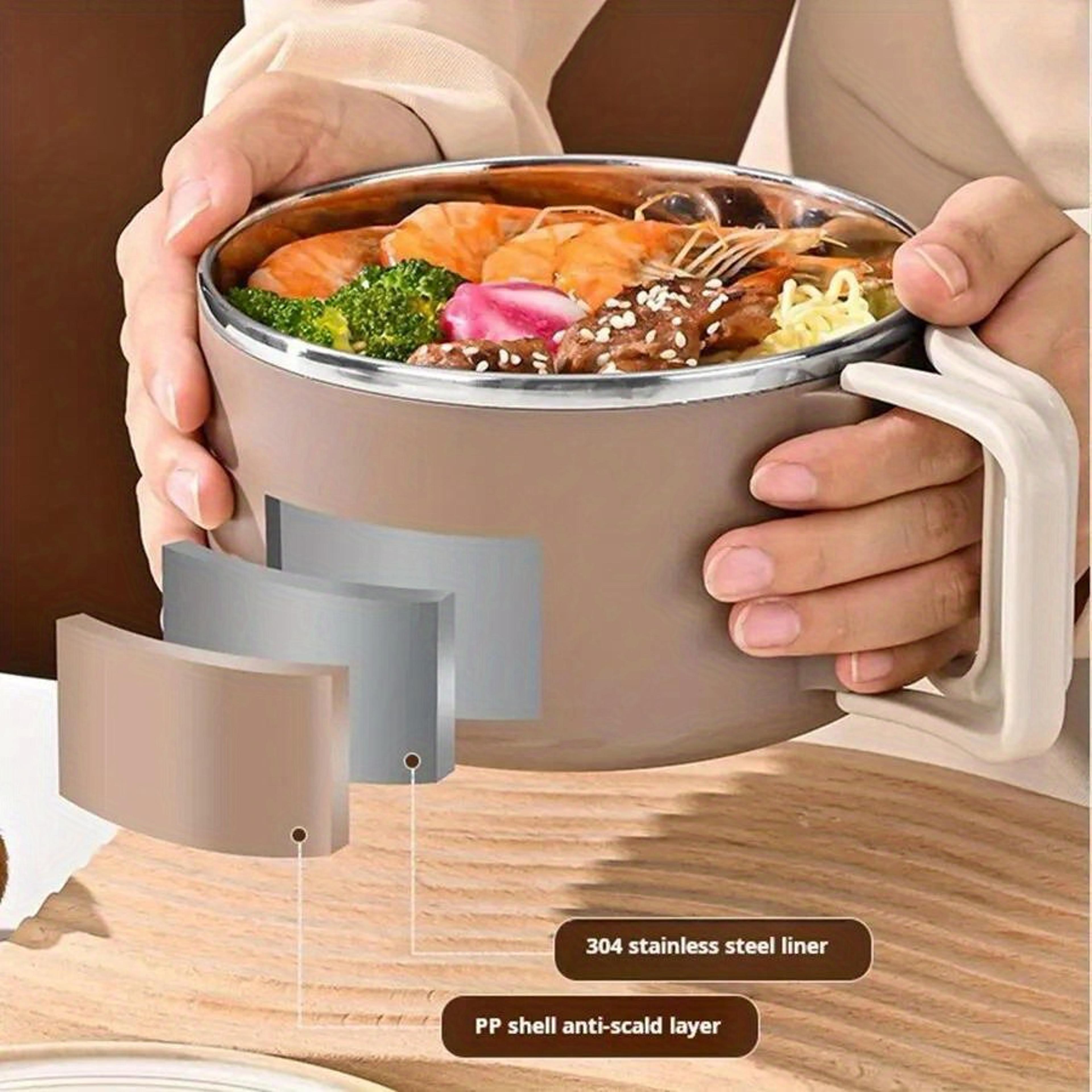 FreshCarry Stainless Steel Lunch Box MicrowaveSafe Bento Container For Work School  Travel 2