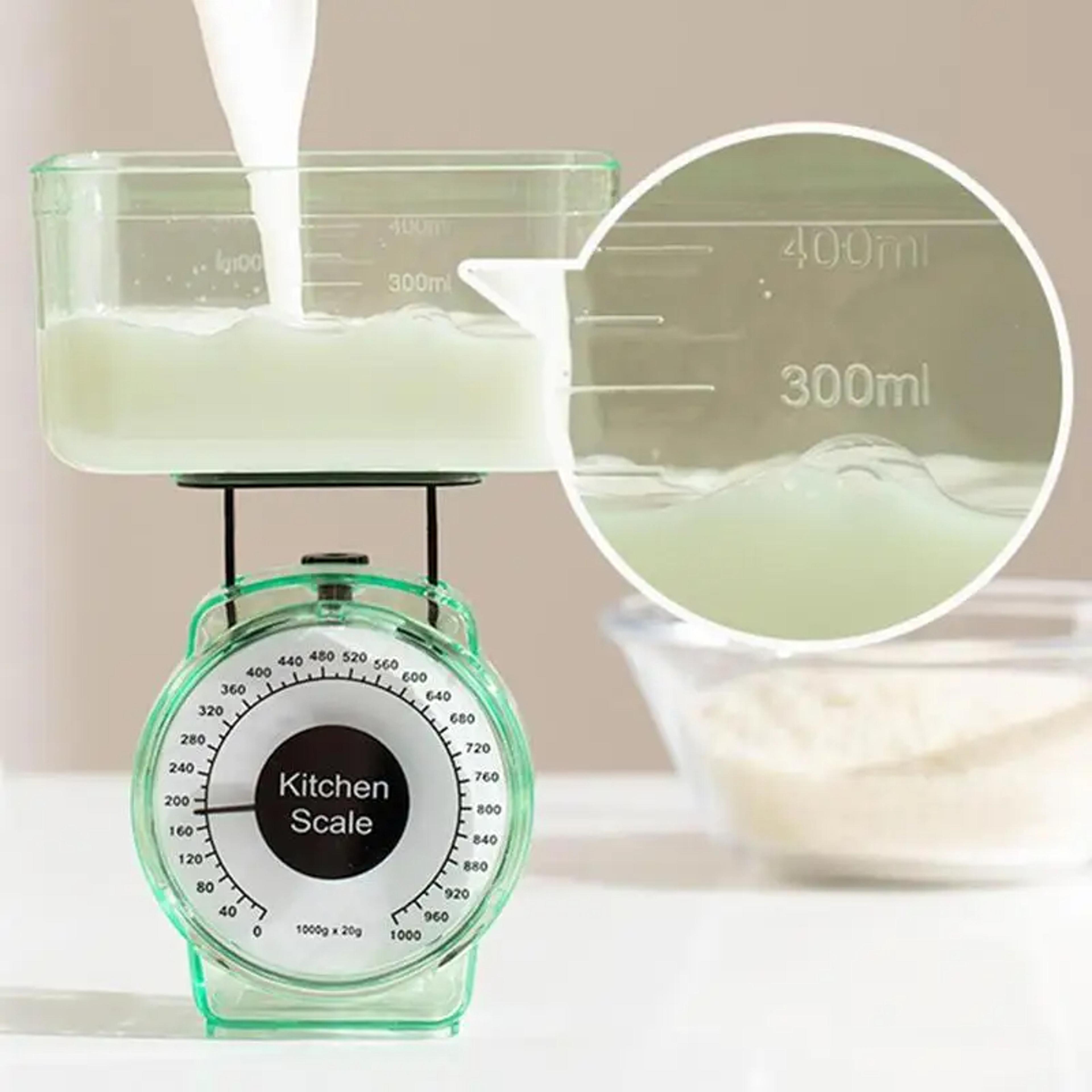 Precision Mechanical Kitchen Food Scale For Baking Meal Prep  Cooking 4