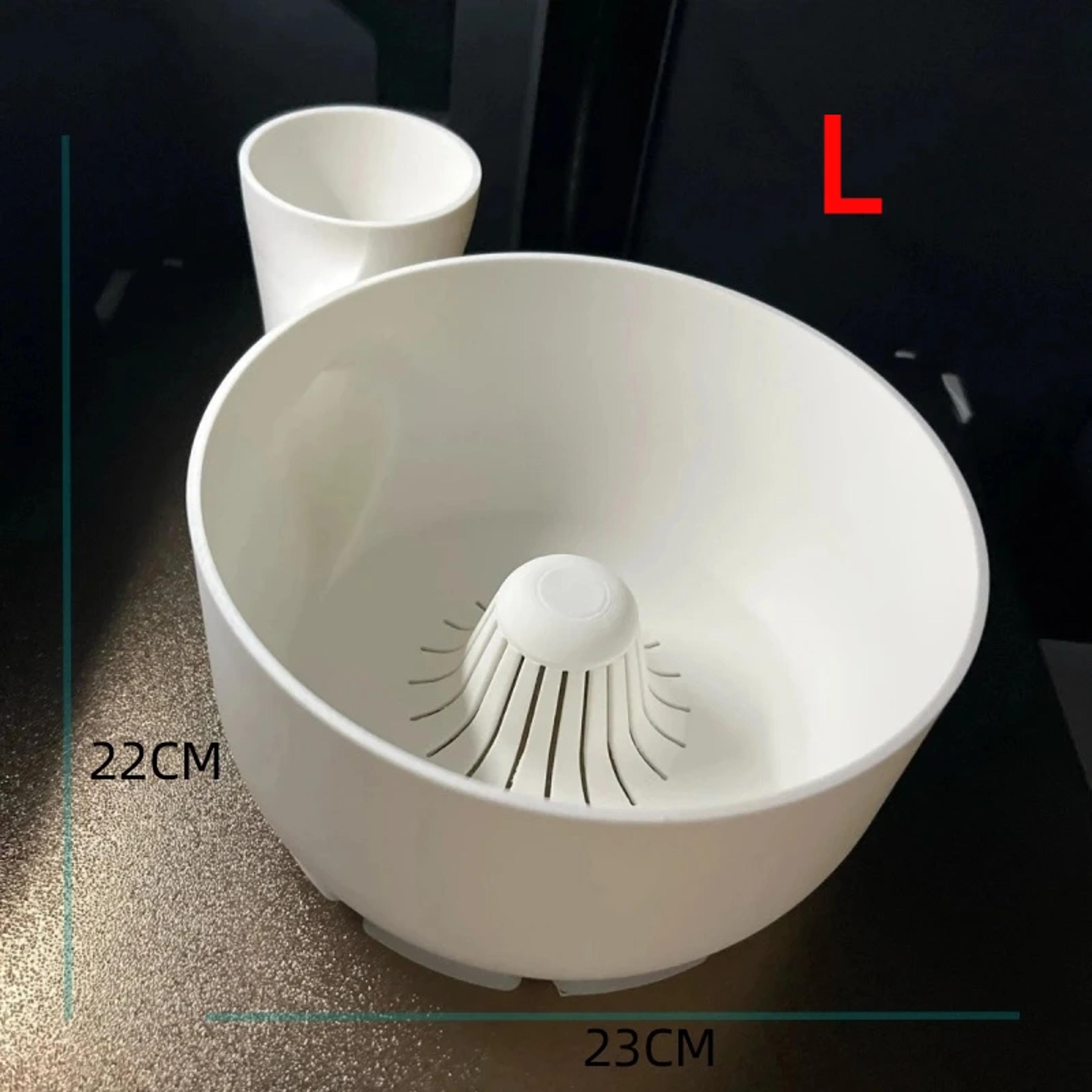 FreshSpin Portable Fruit Washer  Salad Spinner Bowl For Fast Kitchen Cleaning 7