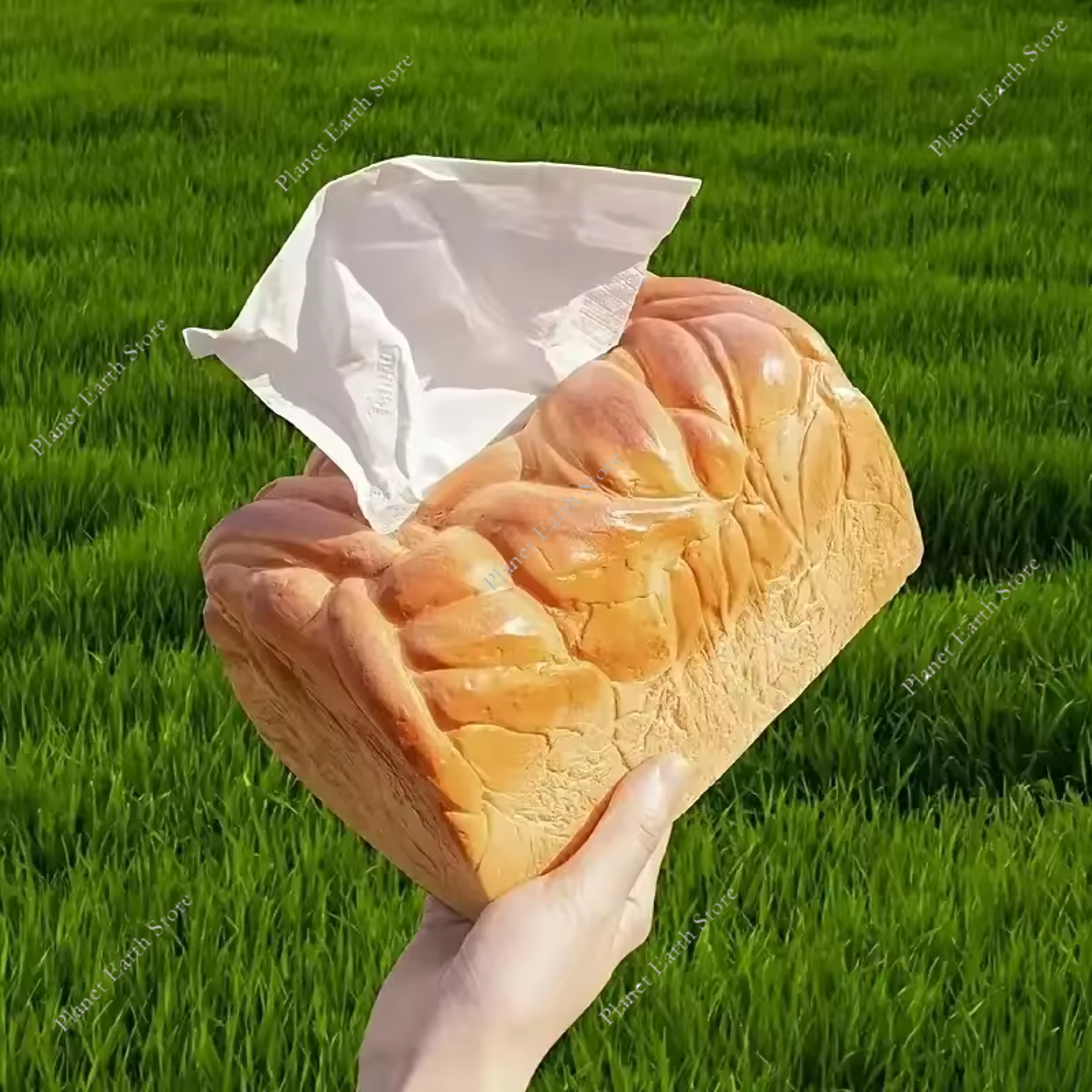 Butter Toast Tissue Box Cover Cute Bread Napkin Holder For Car Home  Office 2